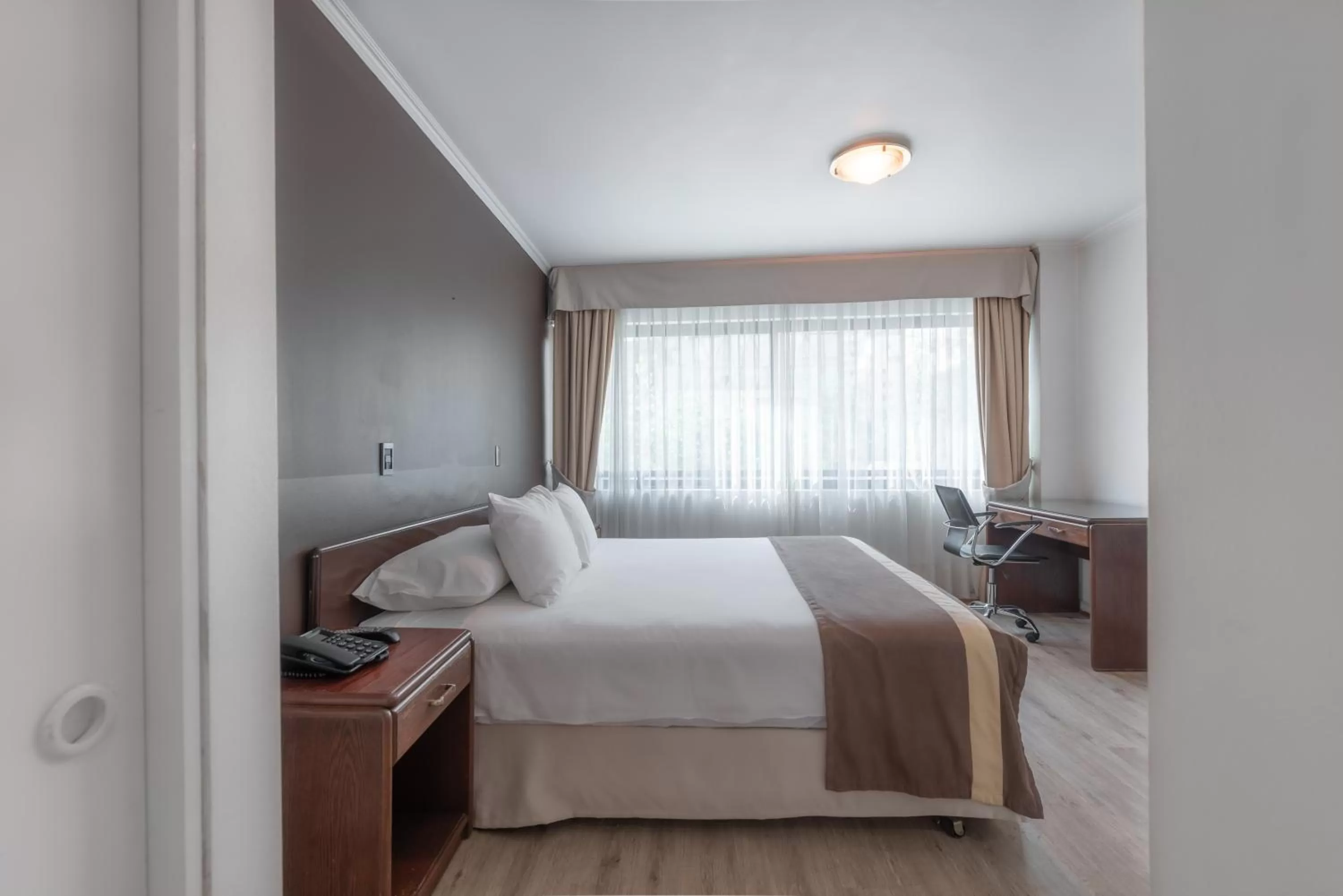 Bed in Apart Hotel Elite Las Condes