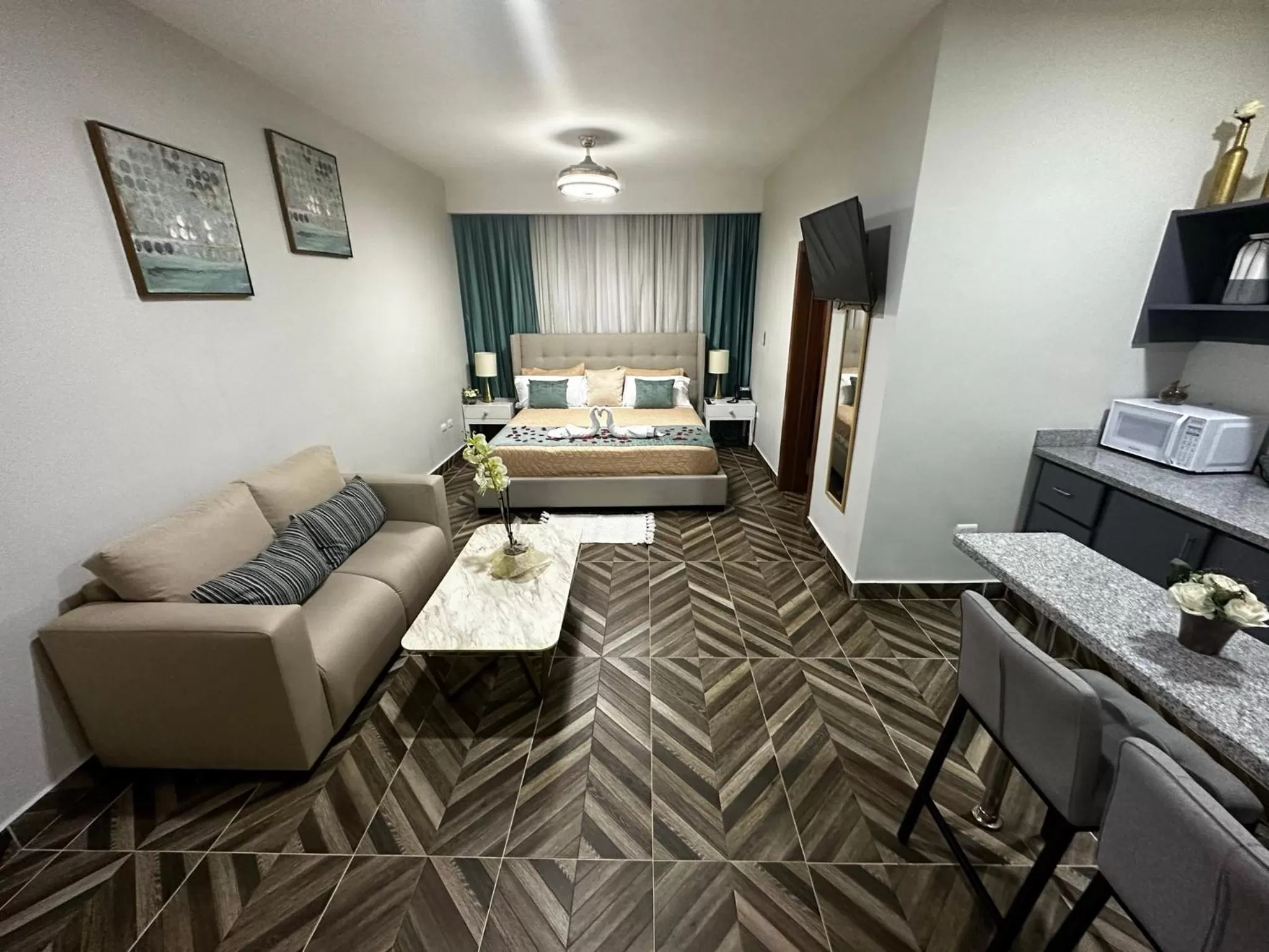 Seating Area in Hotel Monarca