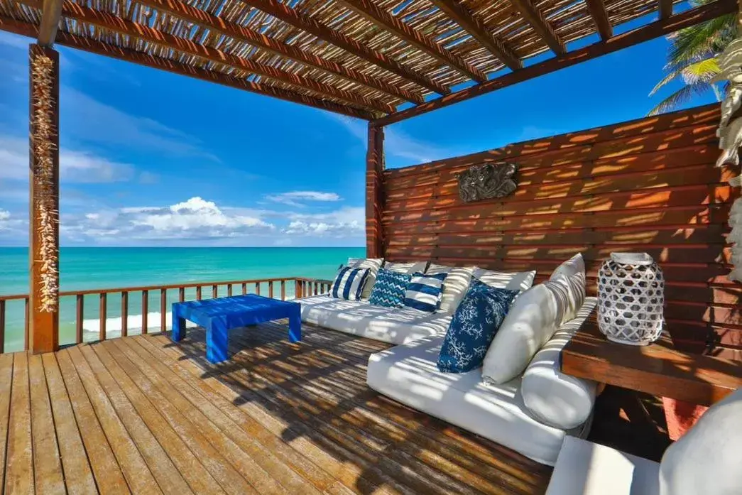 Balcony/Terrace in Manary Praia Hotel