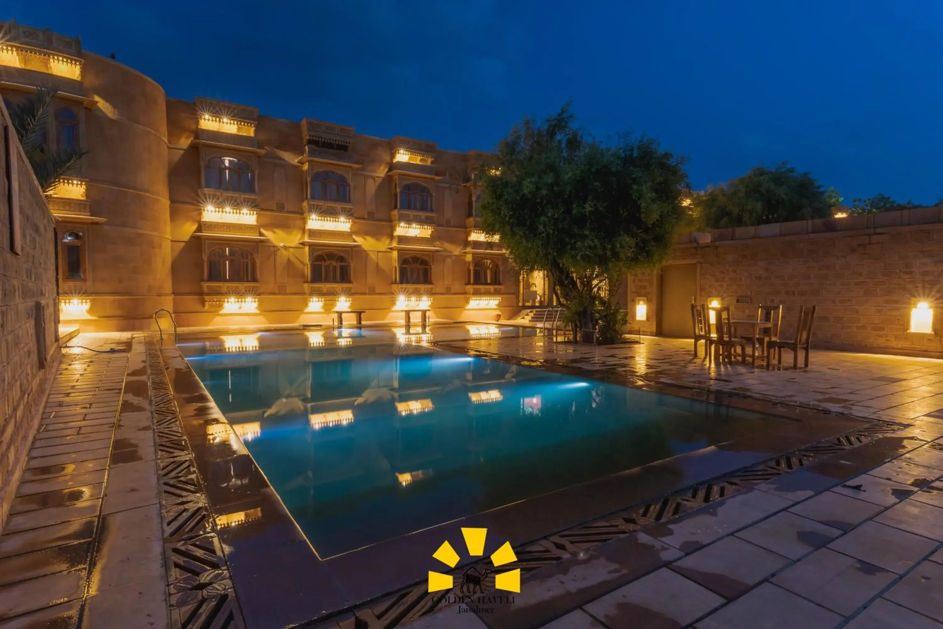 Swimming Pool in Golden Haveli