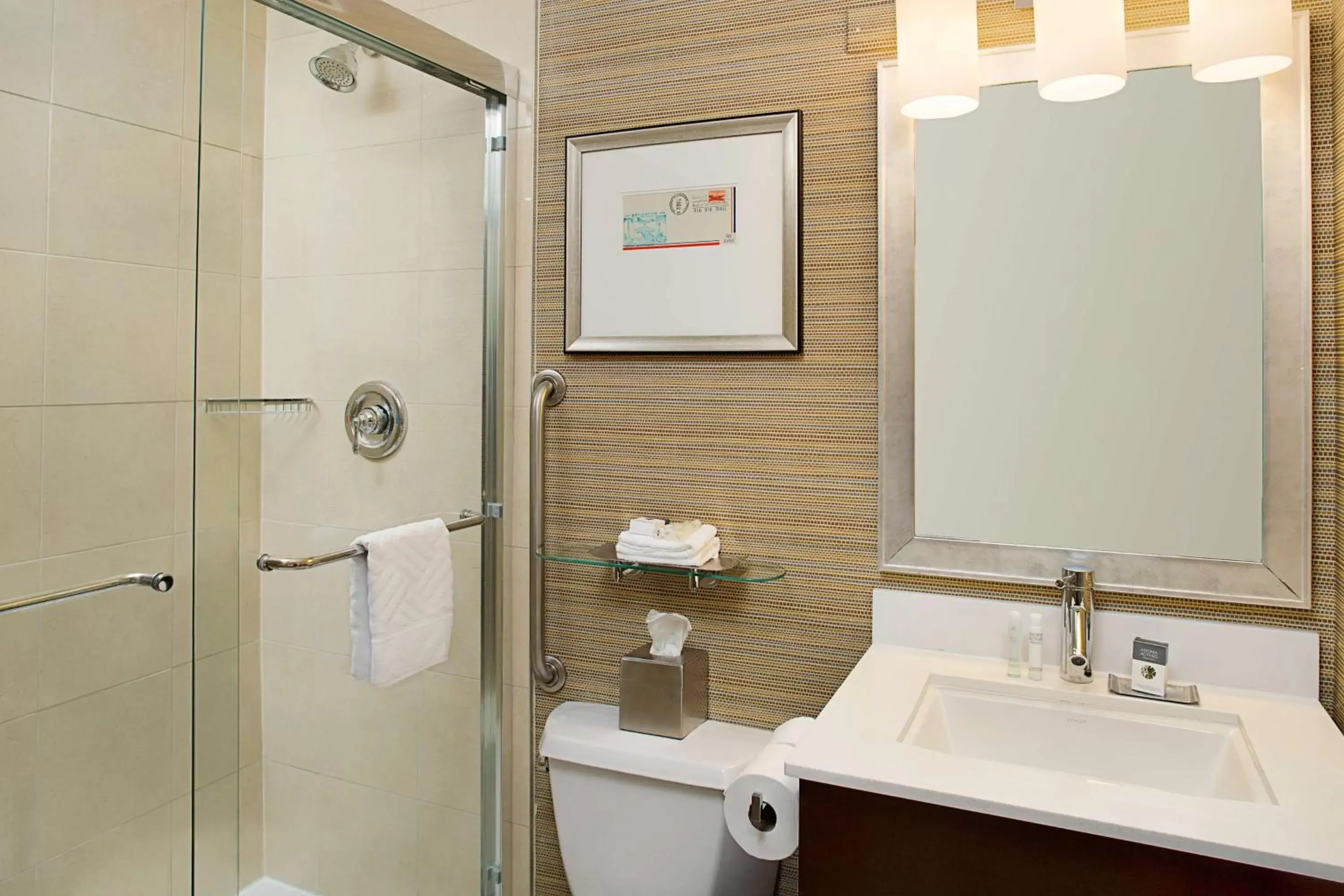 Bathroom in DoubleTree by Hilton Baltimore - BWI Airport