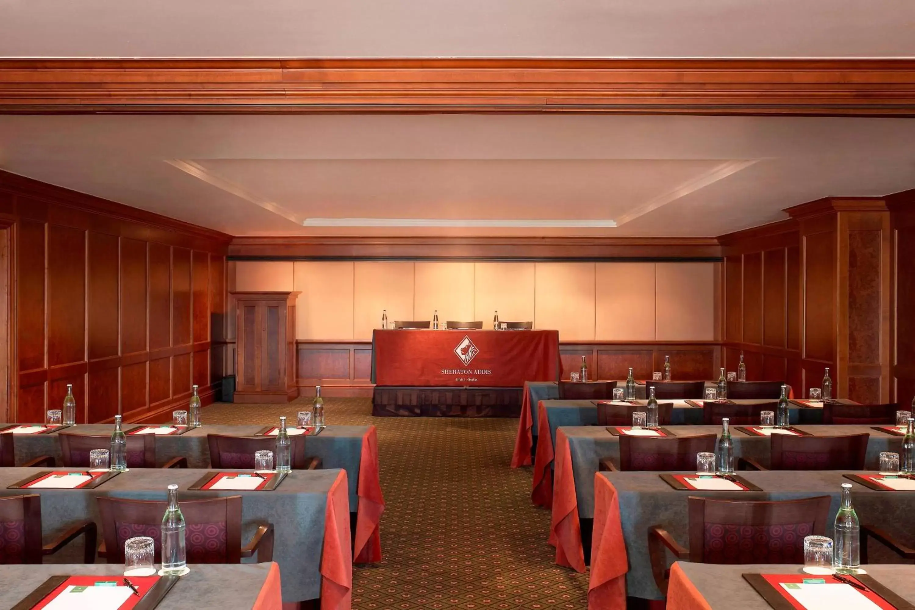 Meeting/conference room, Restaurant/Places to Eat in Sheraton Addis, a Luxury Collection Hotel, Addis Ababa