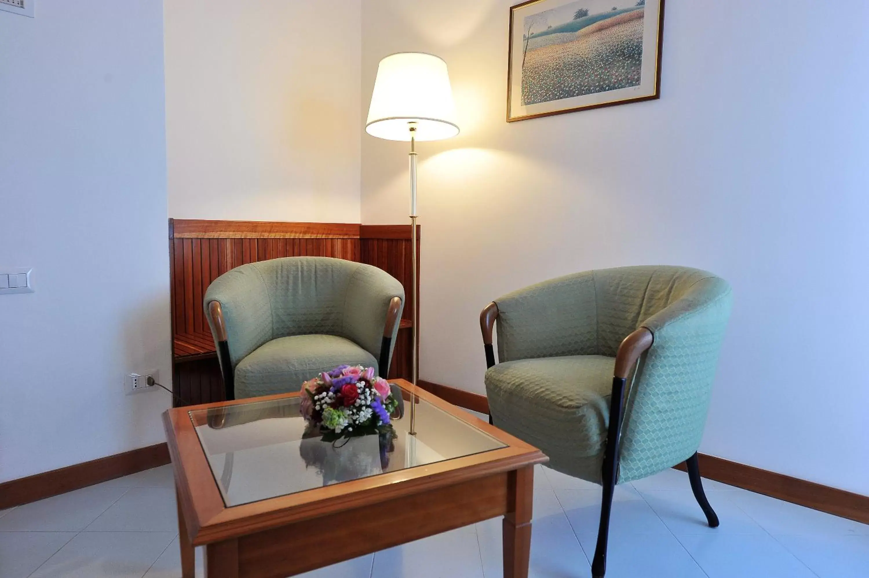 Seating Area in Grand Hotel Cesare Augusto