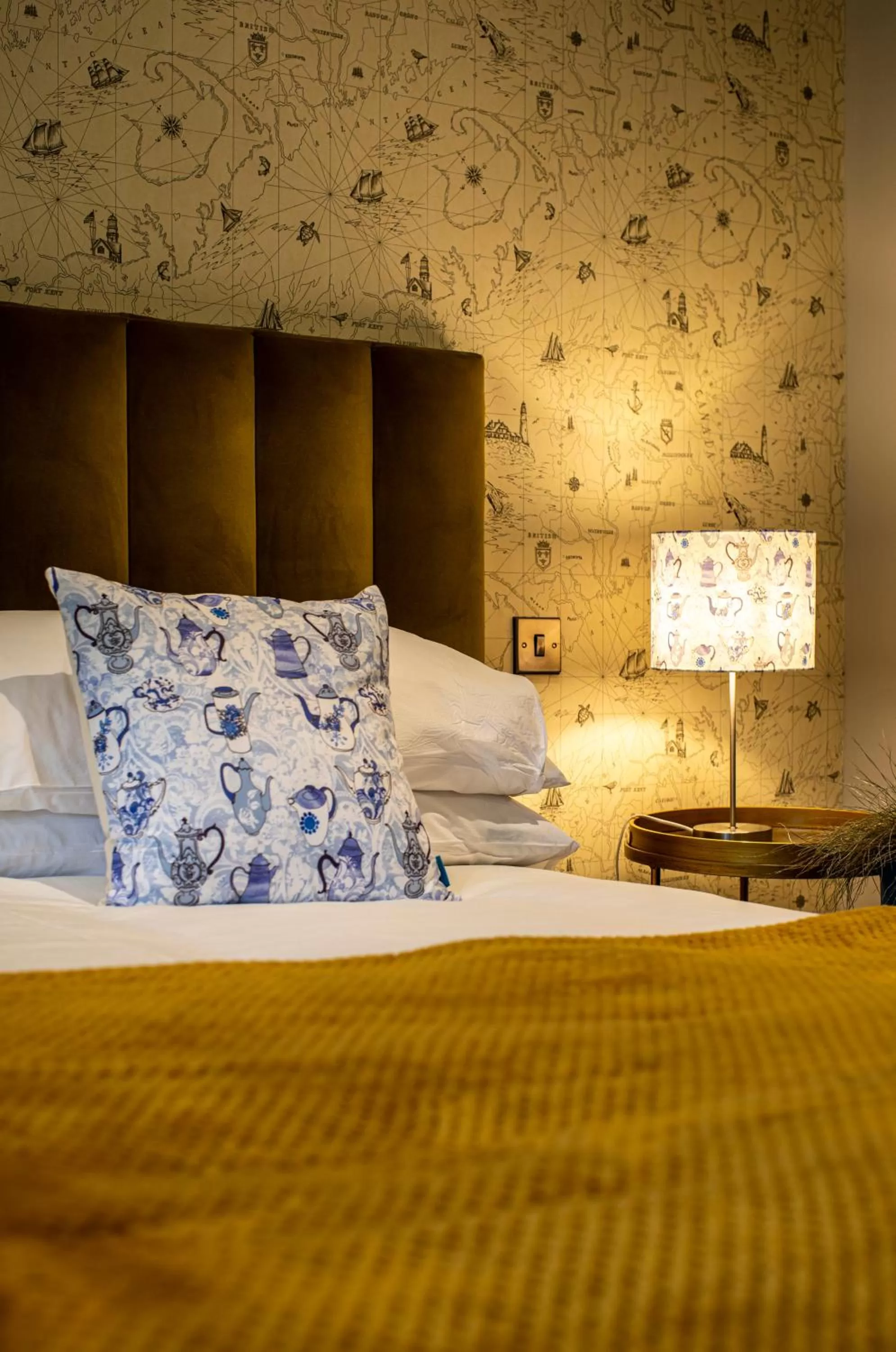 Bed in Broomhill Estate Boutique Art Hotel