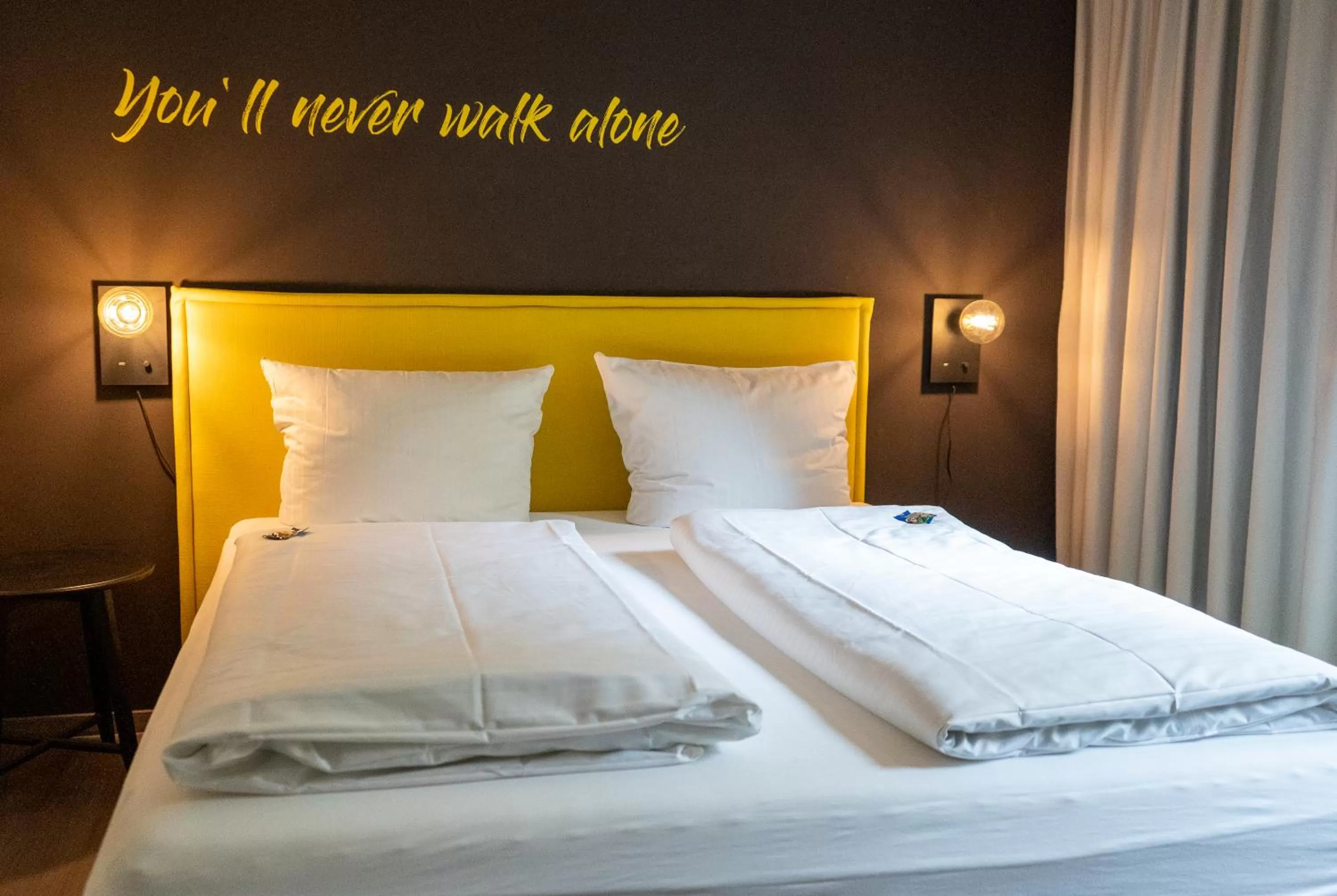 Bed in Hotel Haus Hohenstein