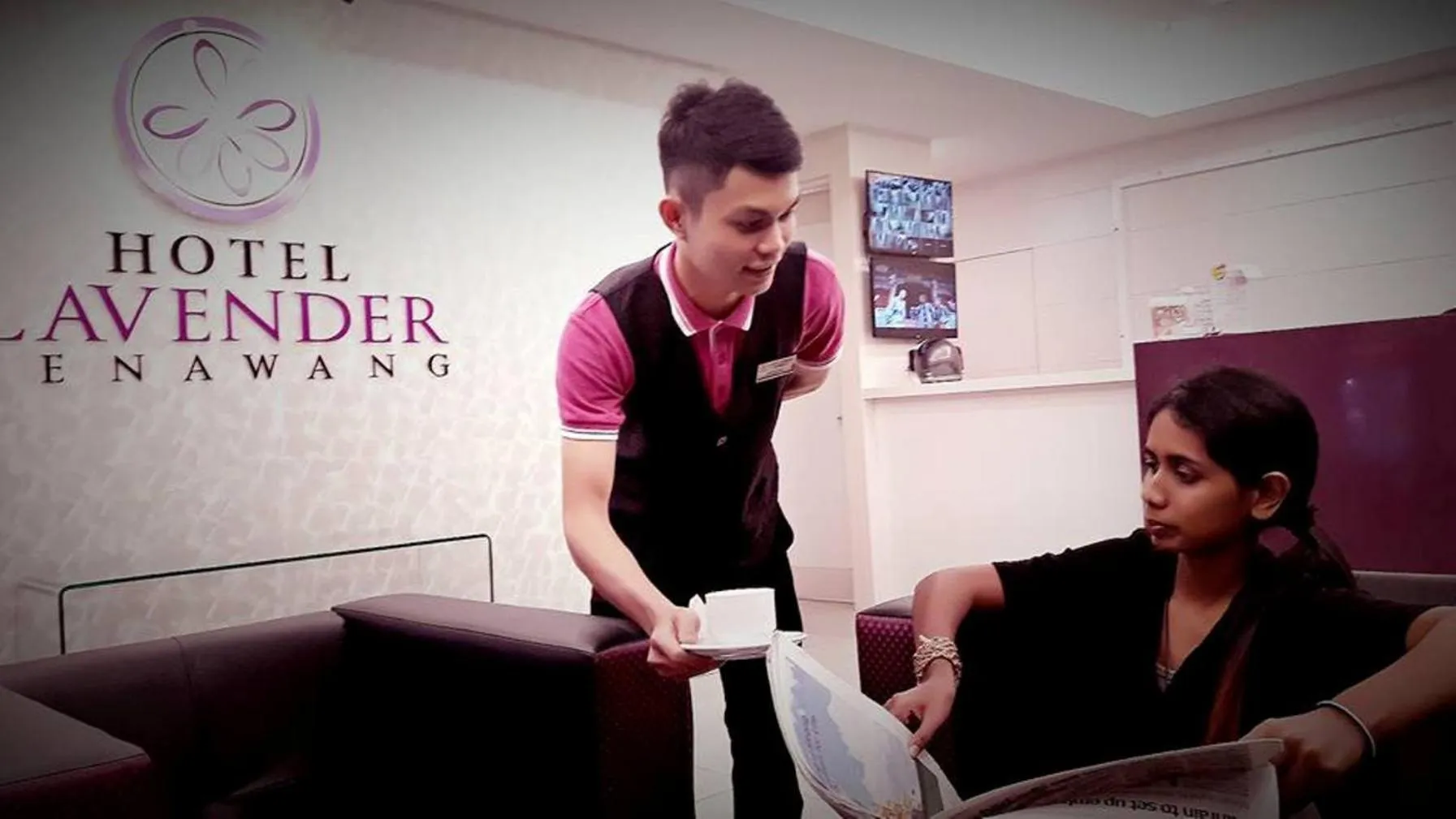 Staff in Hotel Lavender Senawang