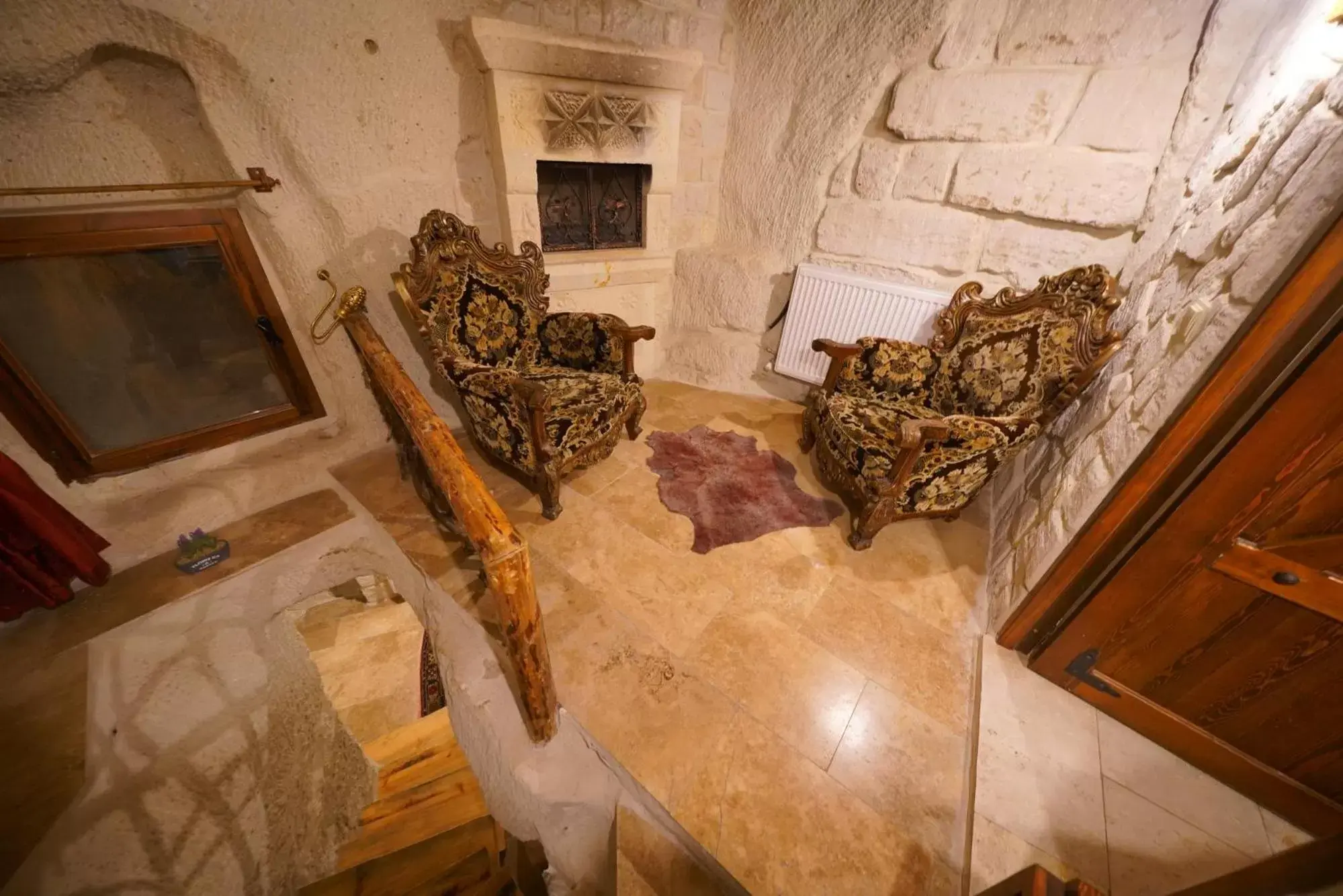 Seating Area in Cappadocia Nar Cave House & Hot Swimming Pool