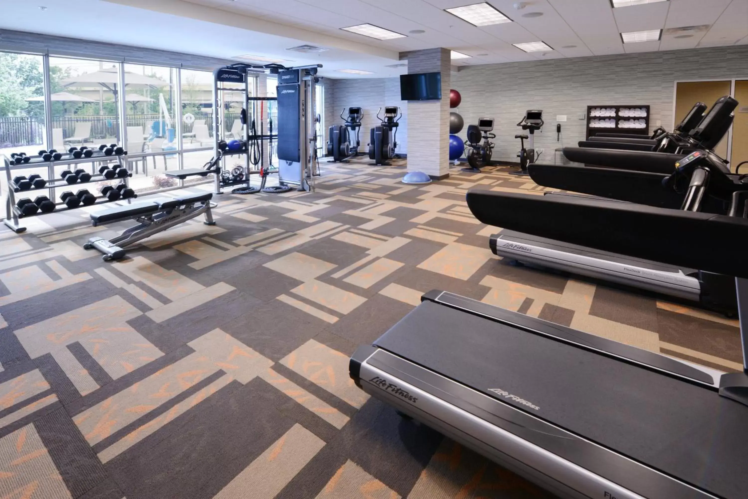 Fitness centre/facilities, Fitness Center/Facilities in Courtyard by Marriott Dallas Plano/The Colony