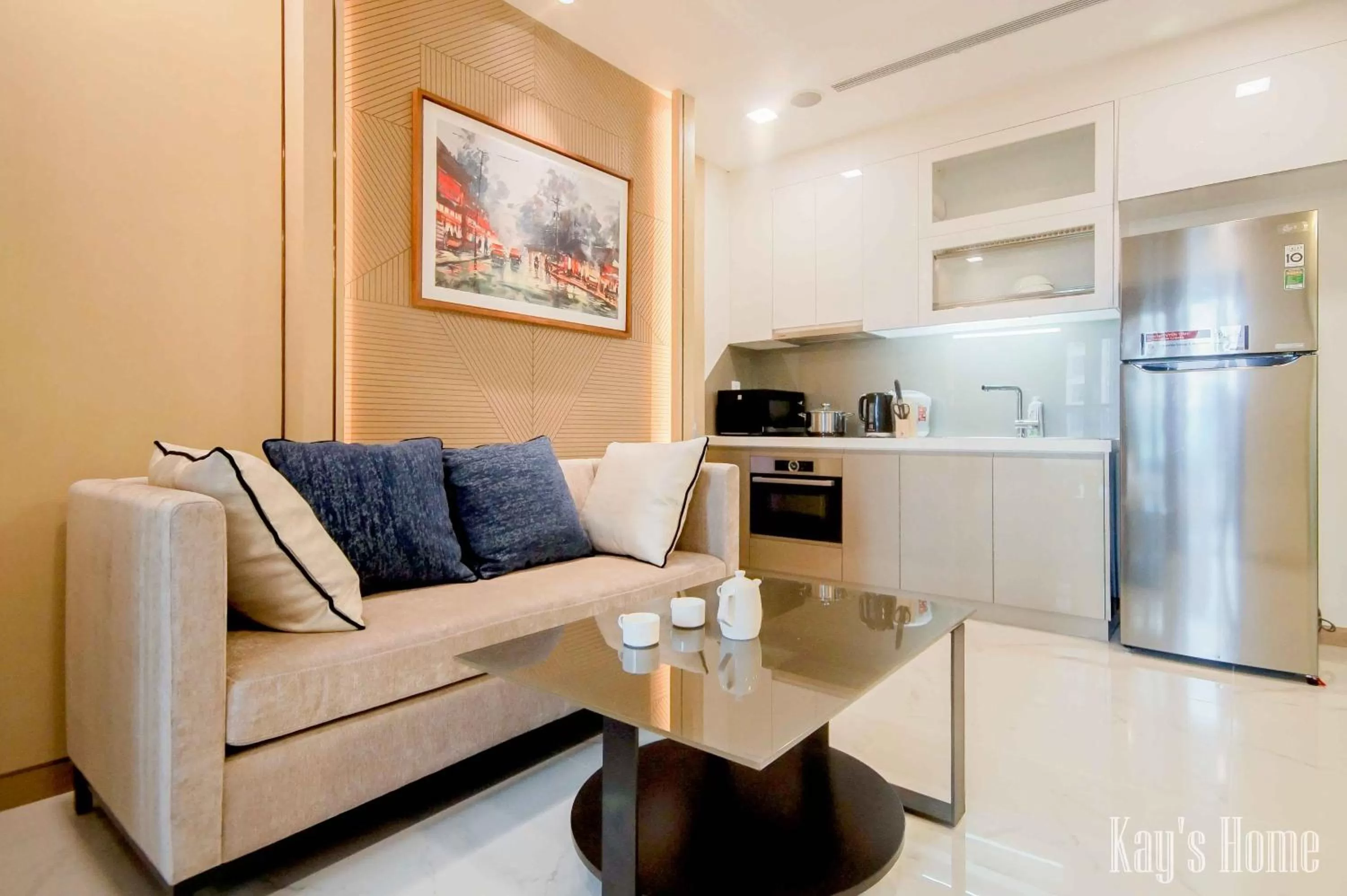 Seating Area in Vinhomes Central Park-Nice Homes