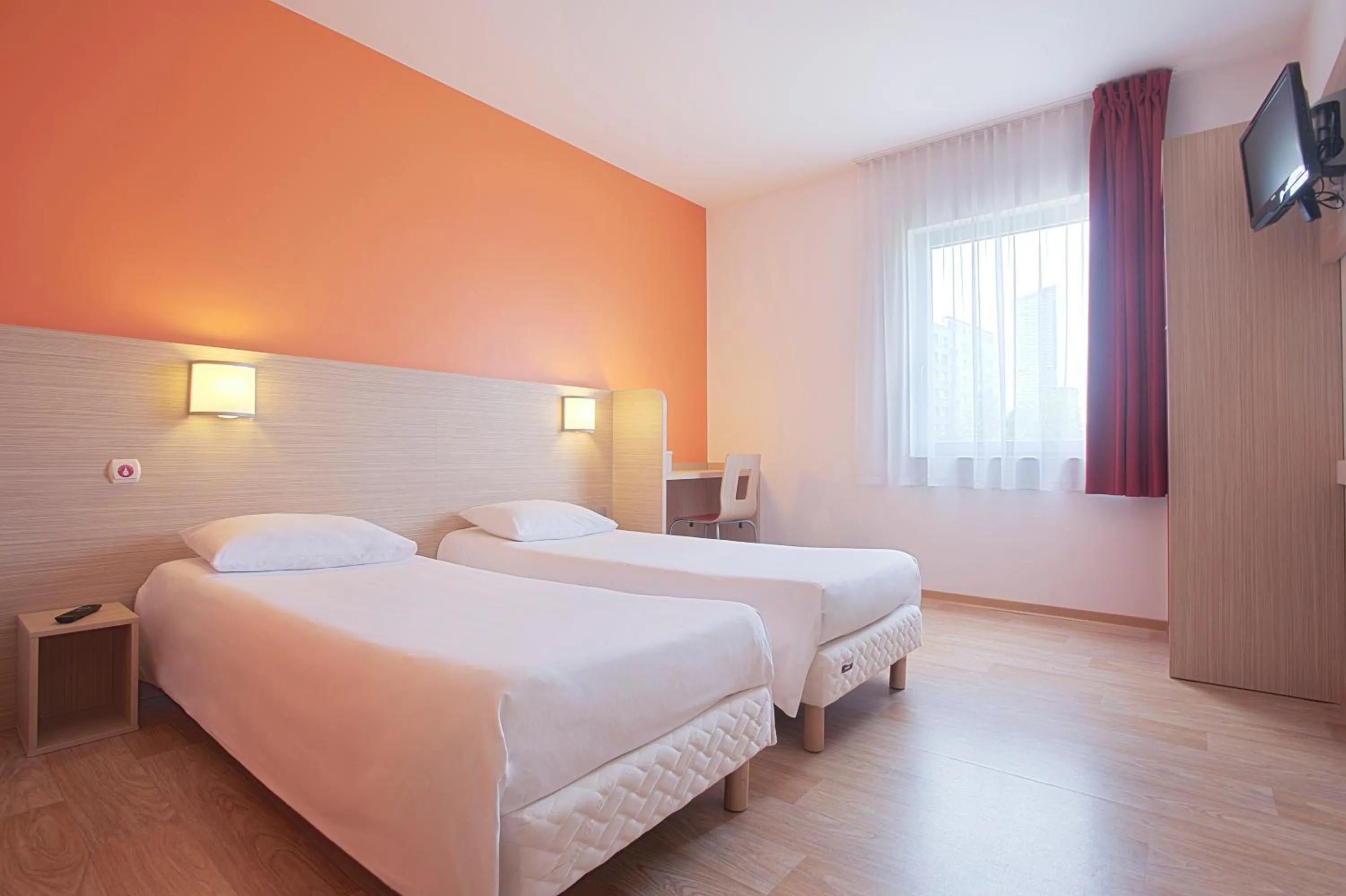 Bed in Premiere Classe Wroclaw Centrum