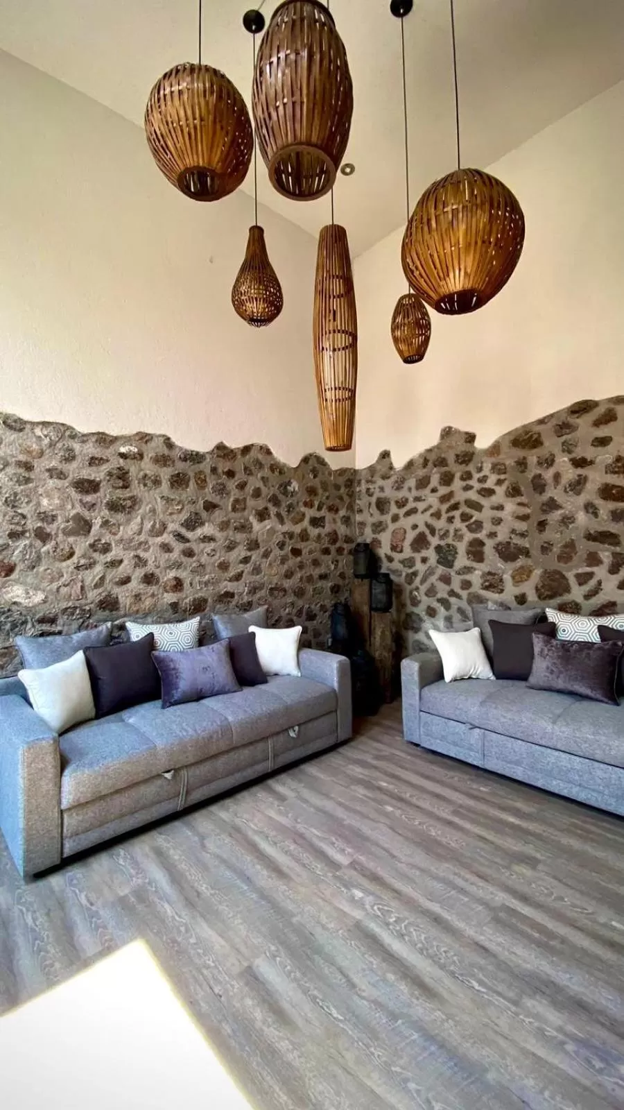 Living room, Bed in Suites Campestres Montebello