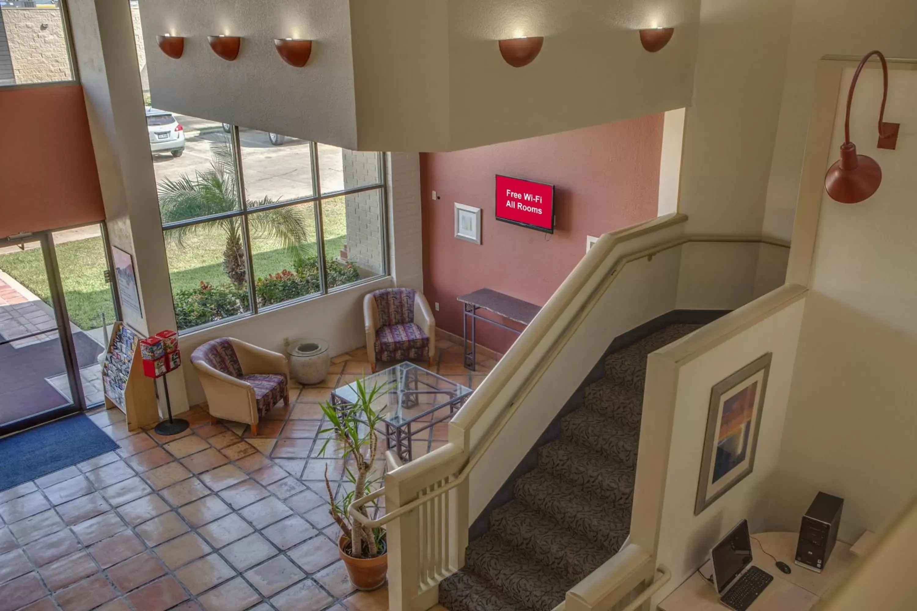 Lobby or reception, Lobby/Reception in Red Roof Inn Pharr - McAllen