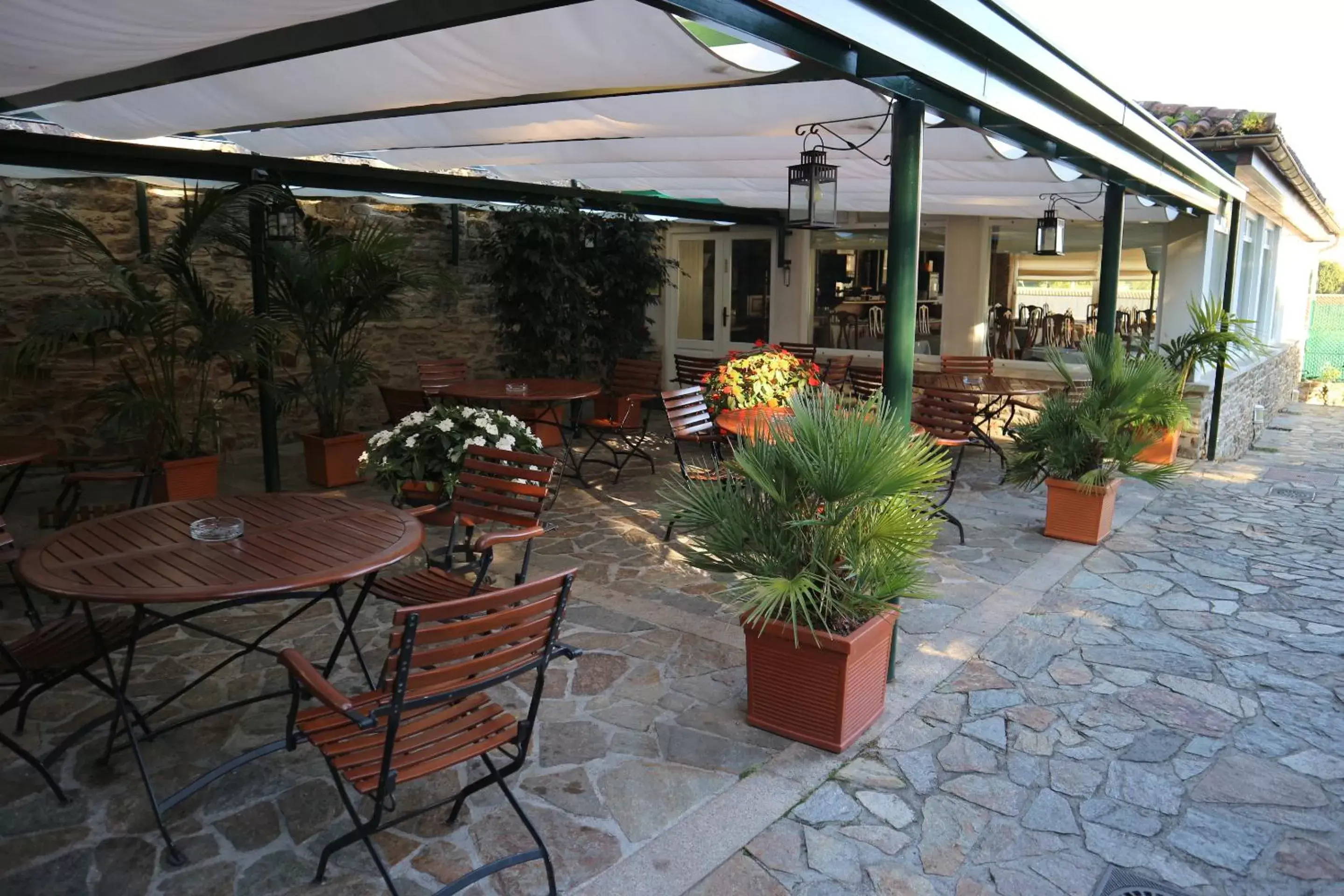 Garden in Hotel Virxe da Cerca by Pousadas de Compostela