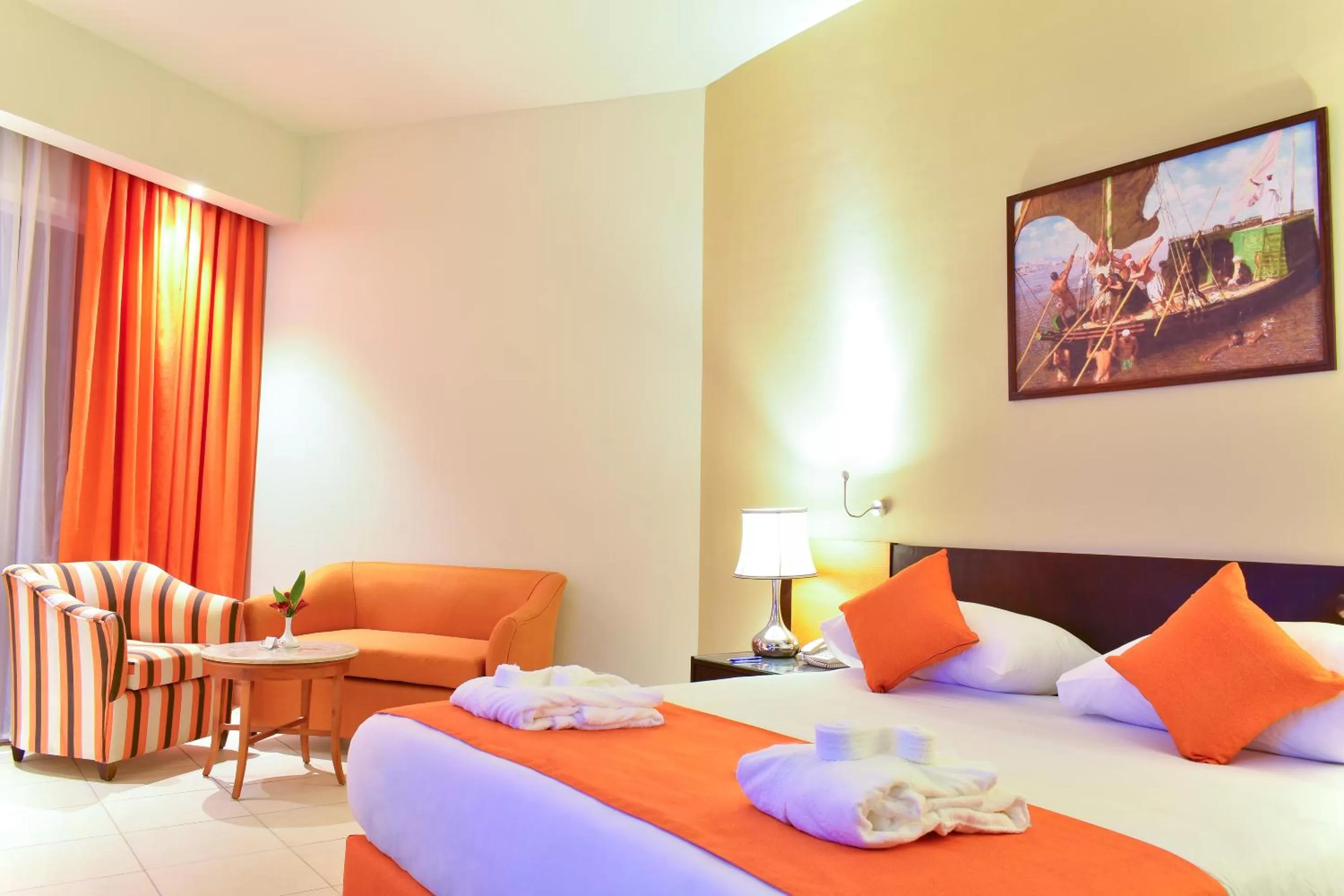 Photo of the whole room, Bed in Parrotel Lagoon Waterpark Resort