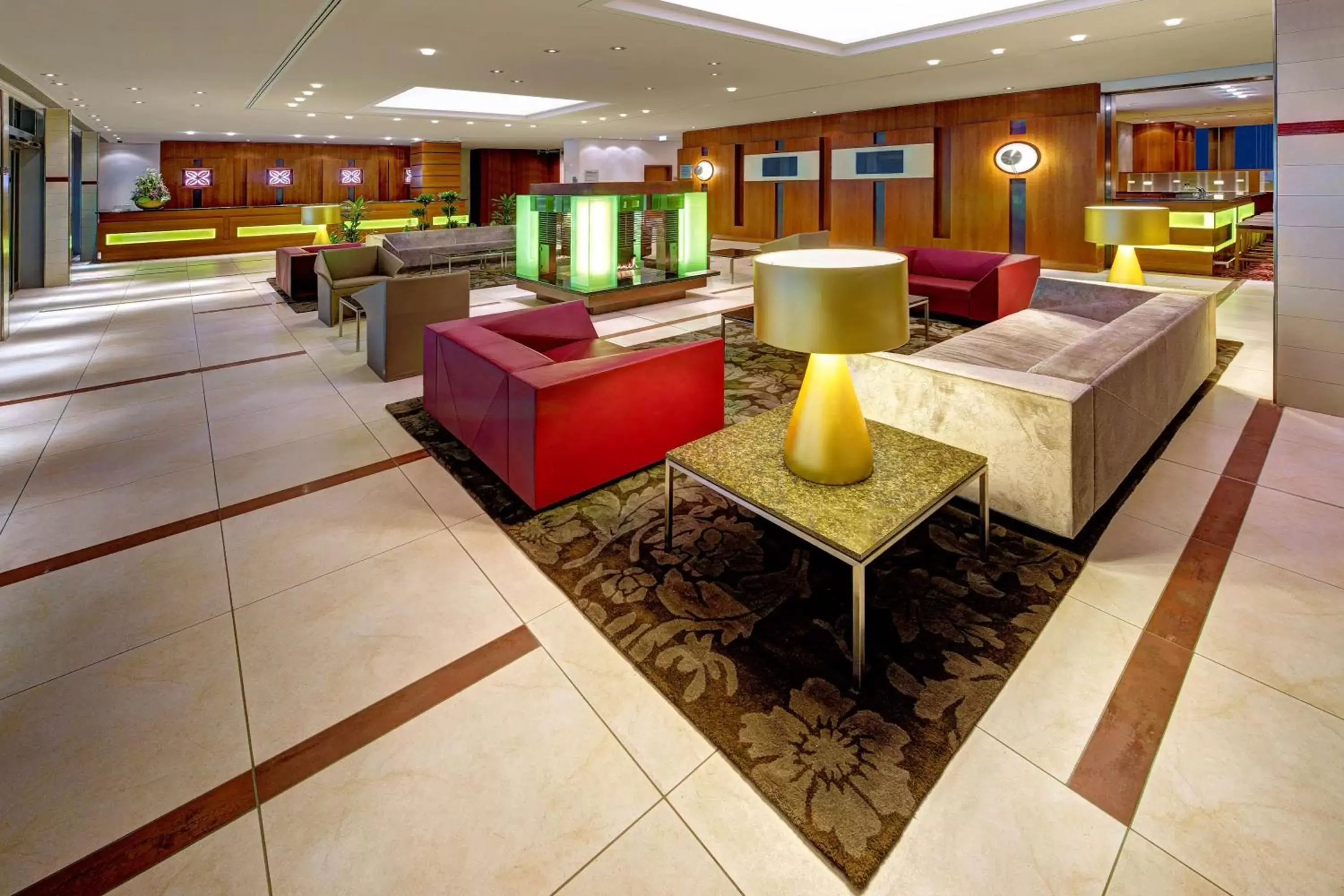 Lobby or reception, Lobby/Reception in Hilton Garden Inn Frankfurt Airport