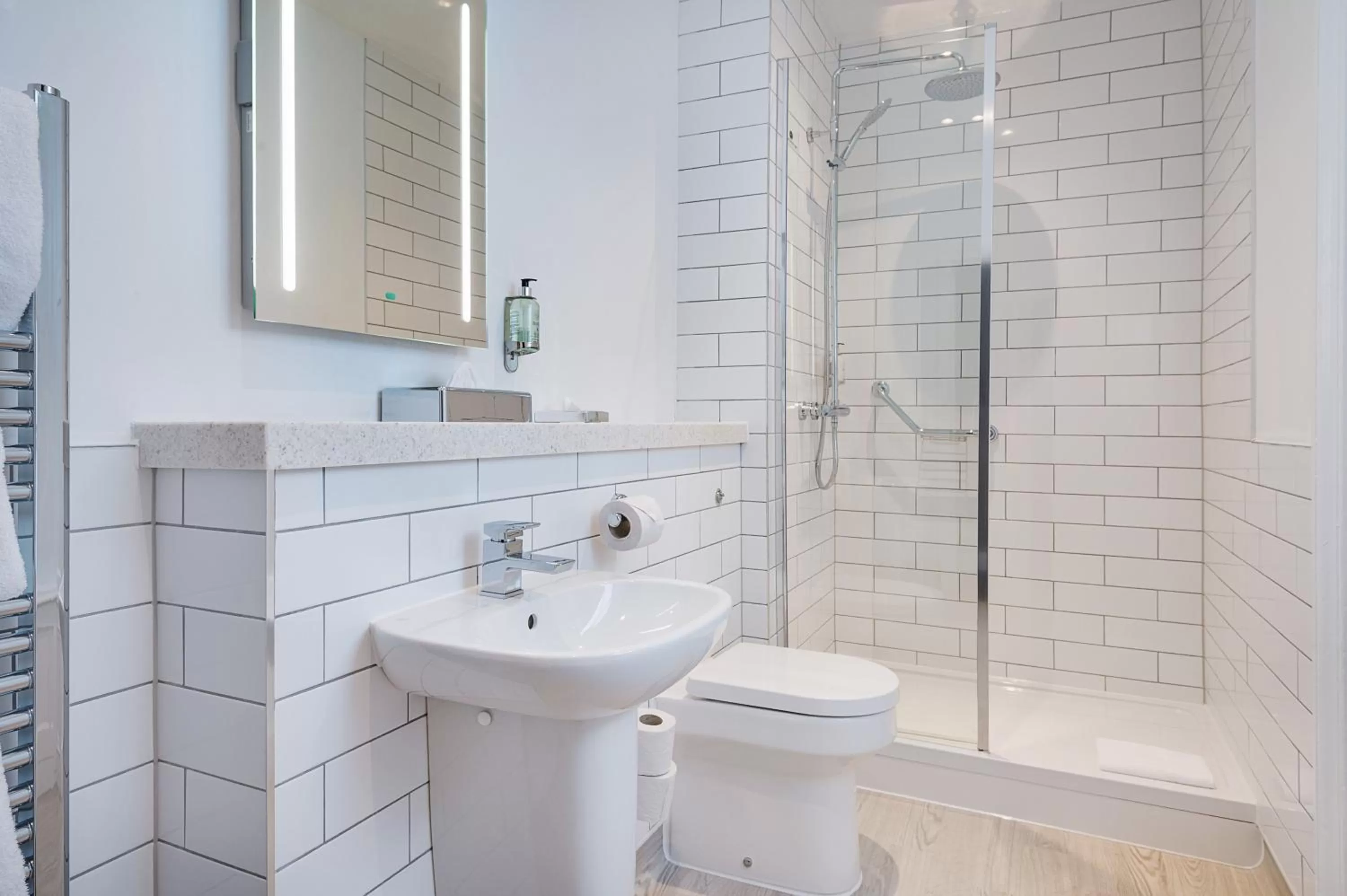 Shower, Bathroom in Toby Carvery Edinburgh West by Innkeeper's Collection