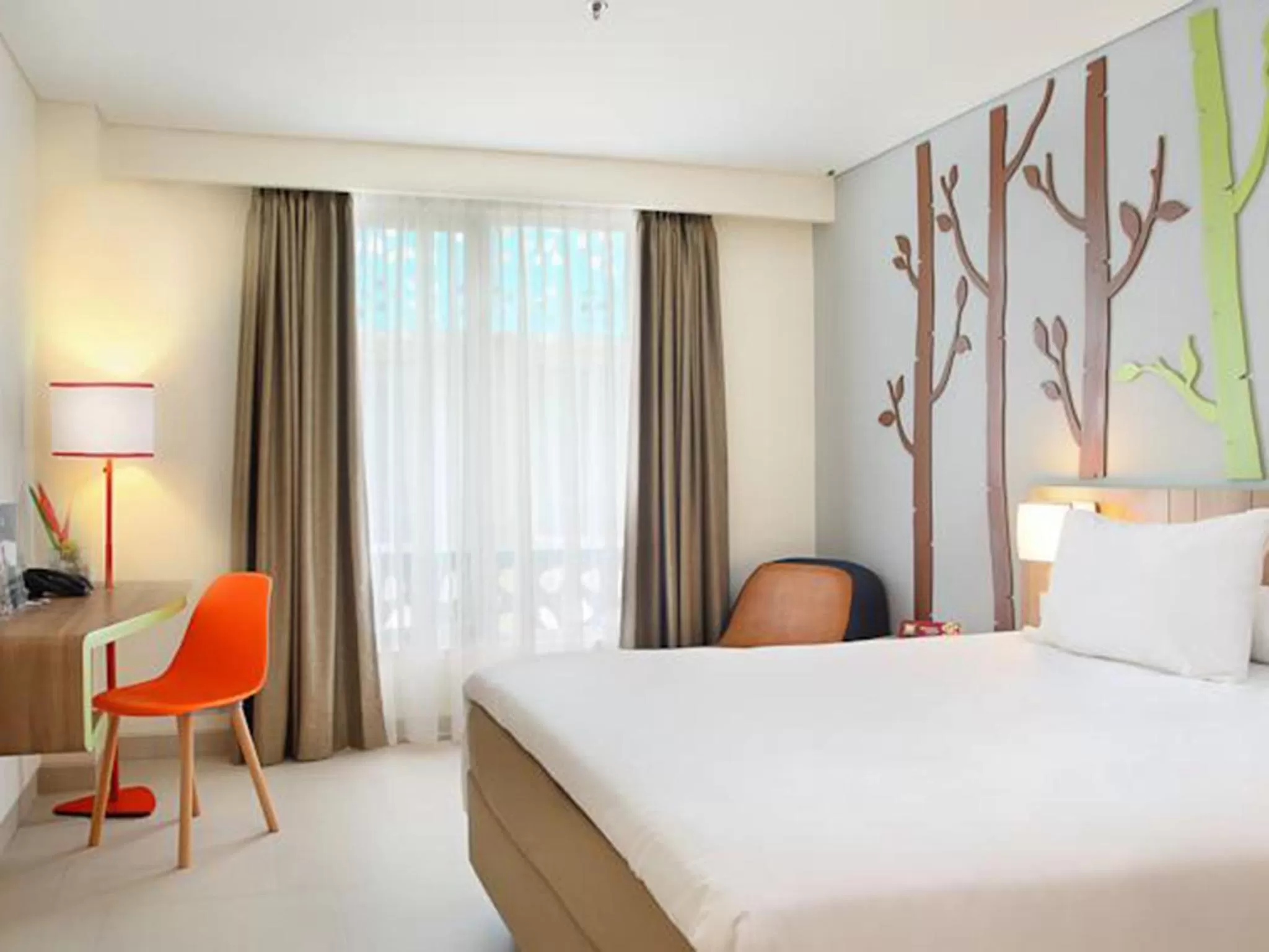 Bed in Grand Livio Kuta Hotel