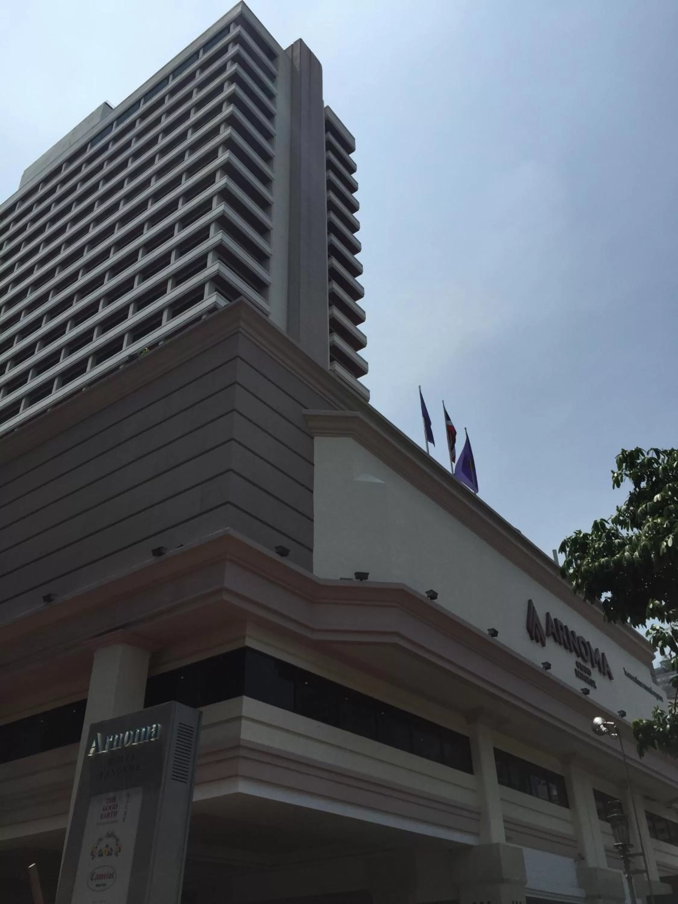 Property building in Arnoma Hotel Bangkok