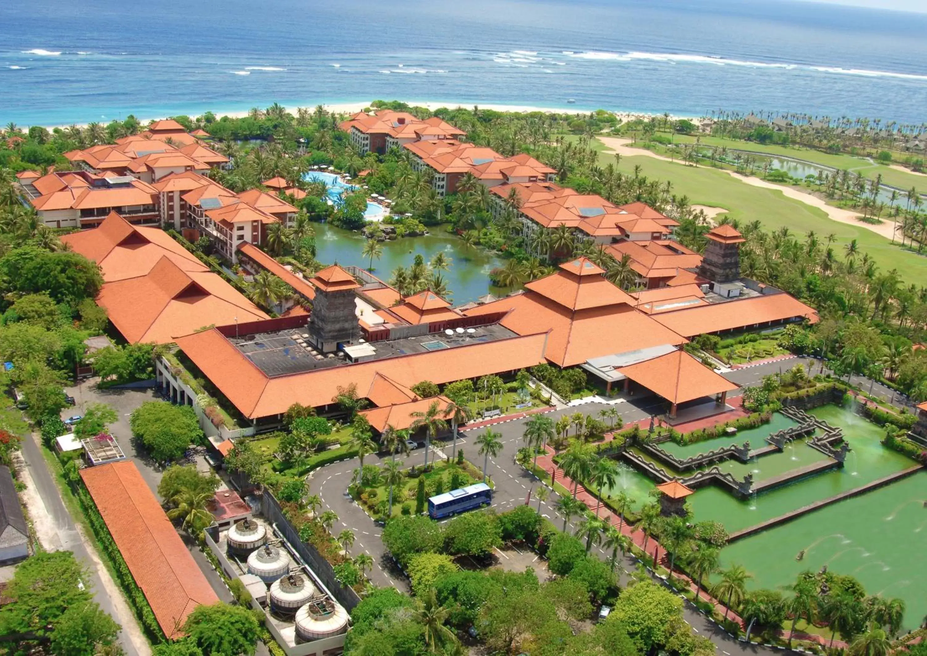 Bird's eye view, Bird's-eye View in Ayodya Resort Bali