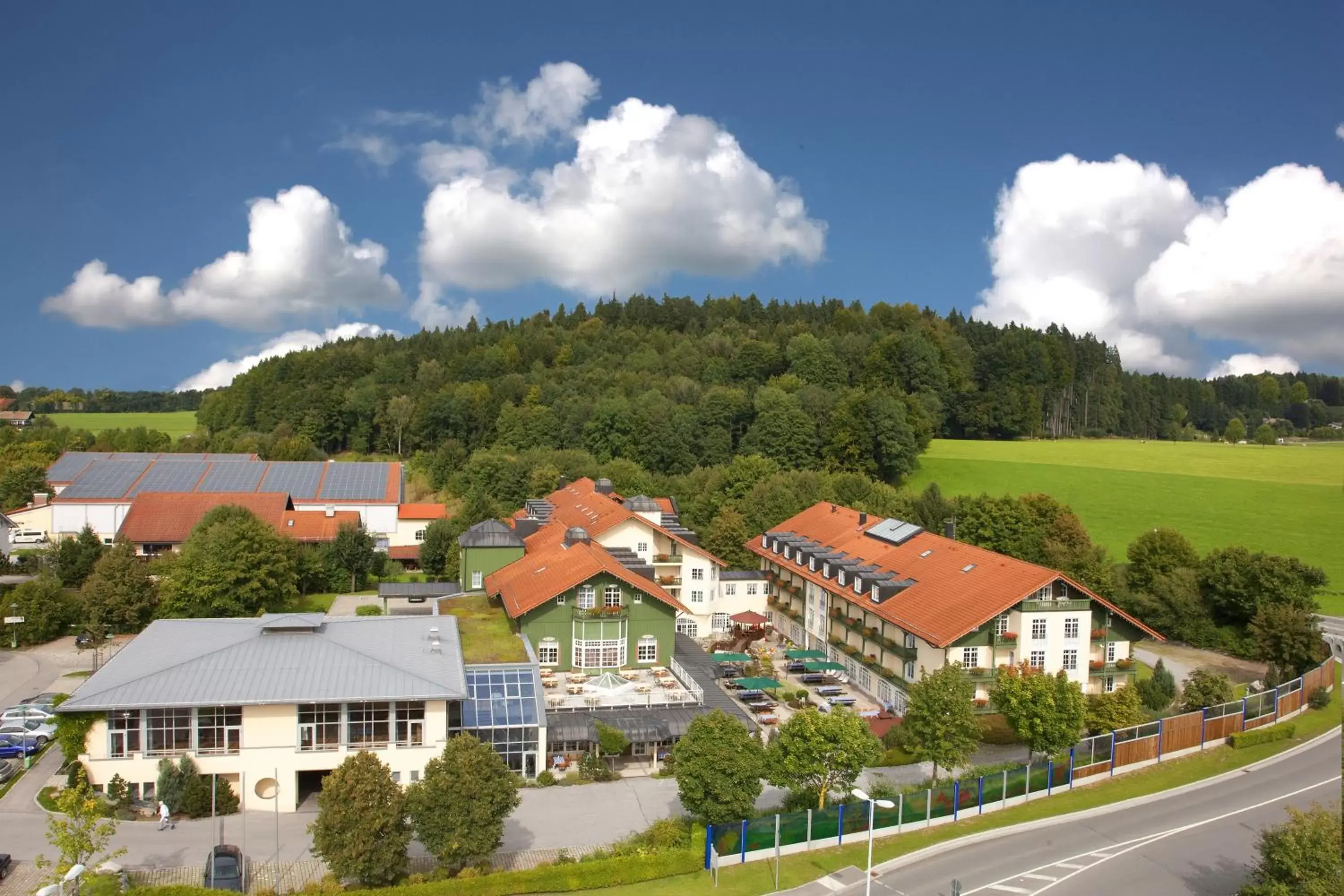 Bird's eye view, Bird's-eye View in Best Western Premier Bayerischer Hof Miesbach