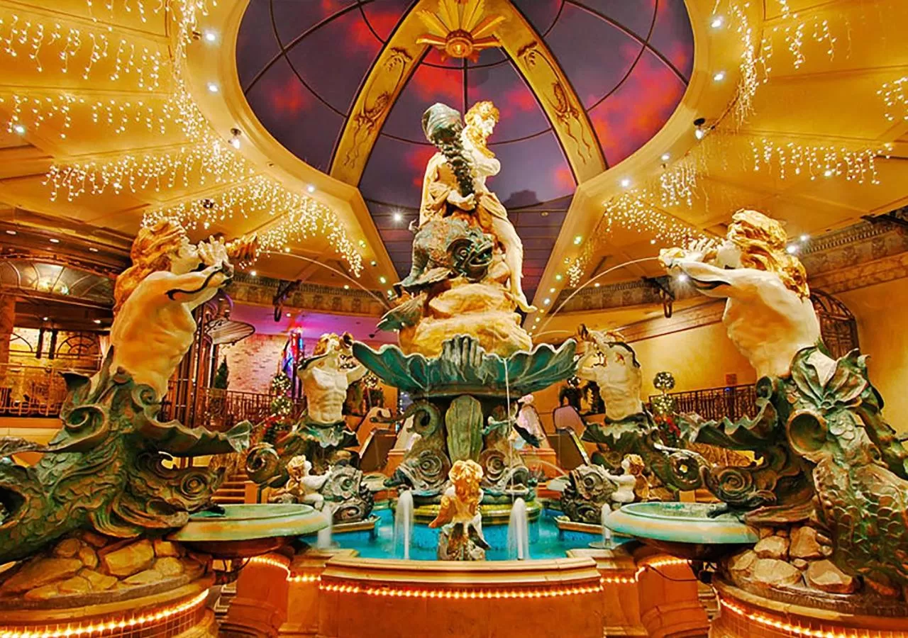 Decorative detail in Eldorado Reno, A Caesars Destination