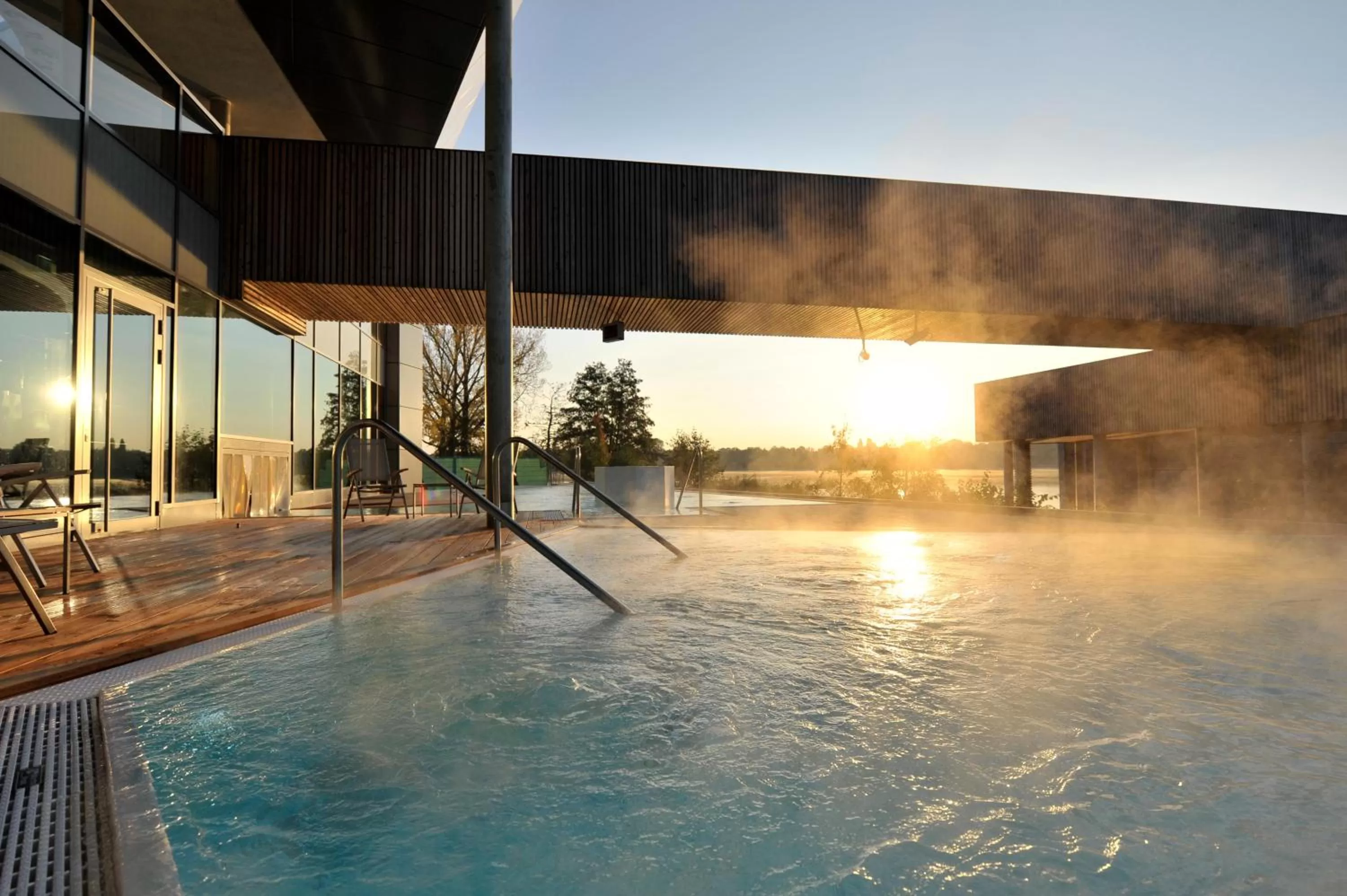 Open Air Bath in Resort Mark Brandenburg & Fontane Therme