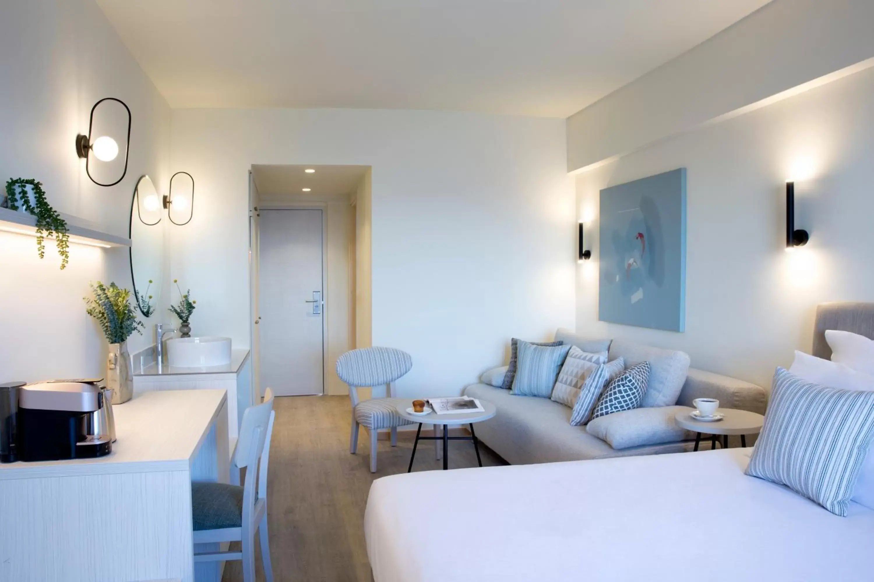 Living room, Bed in KoSea Boutique Hotel Living room, Bed in KoSea Boutique Hotel