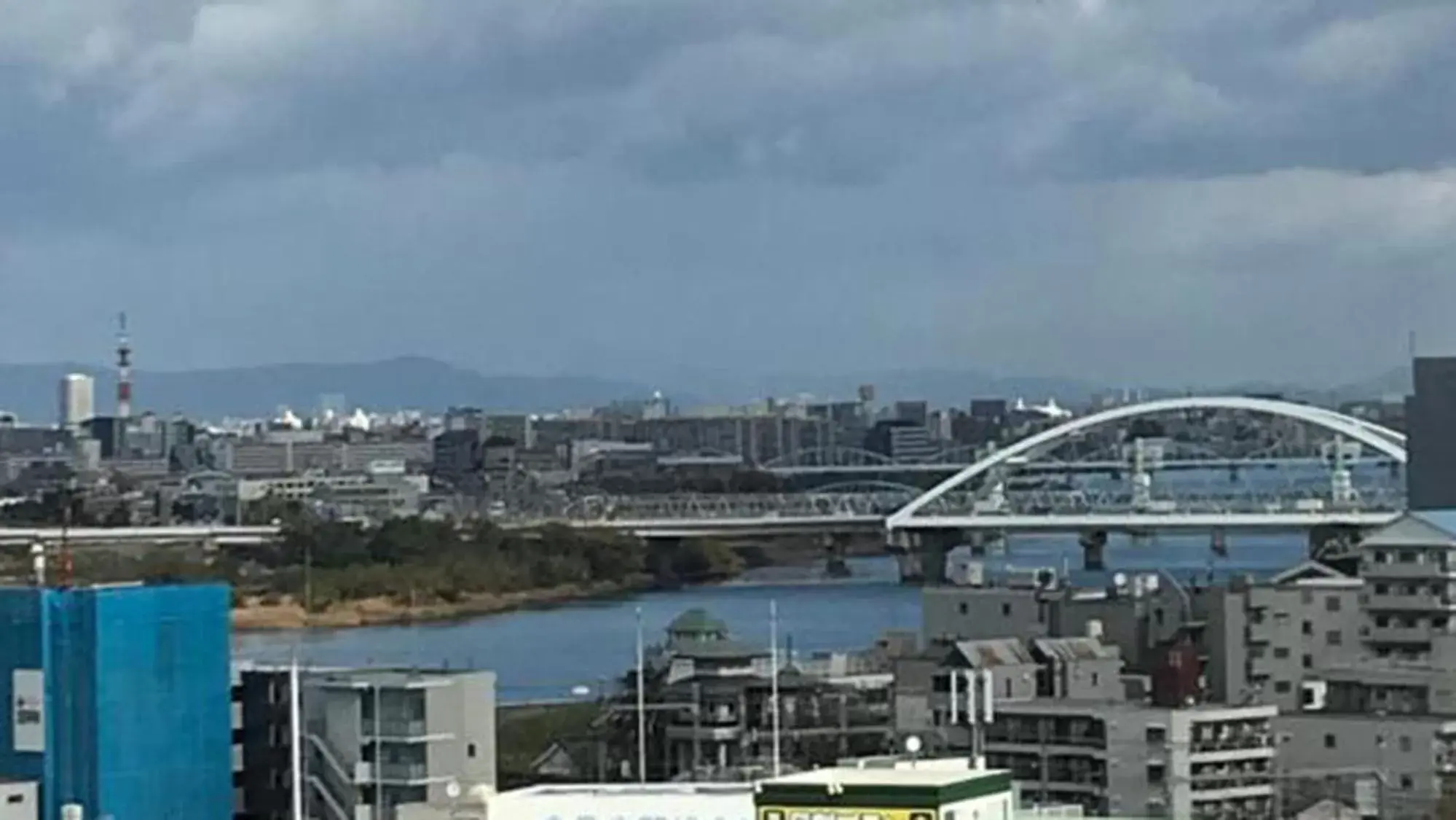 City view in Toyoko Inn Osaka Umeda Nakatsu No.2