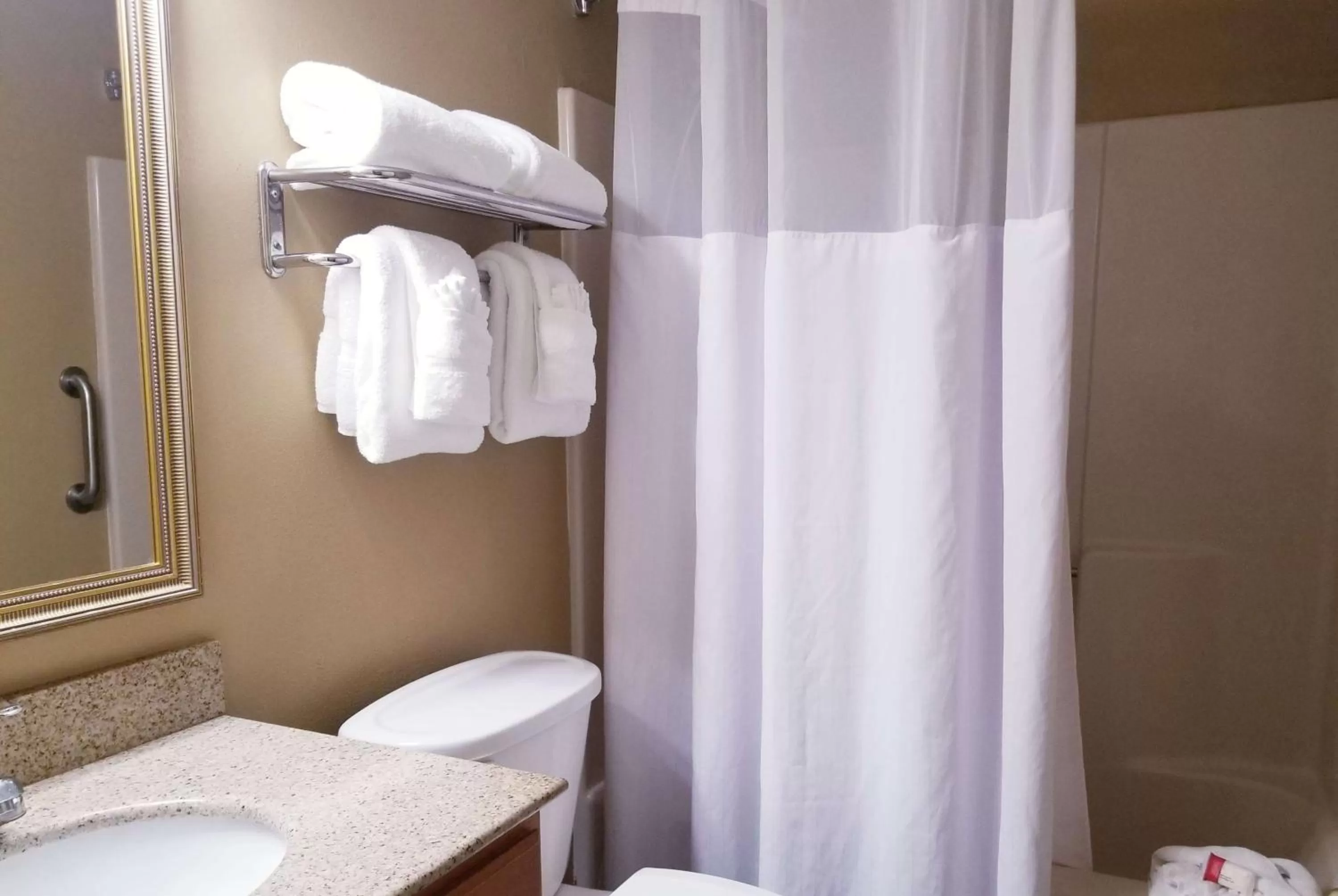 Photo of the whole room, Bathroom in Baymont by Wyndham Indianapolis Northwest