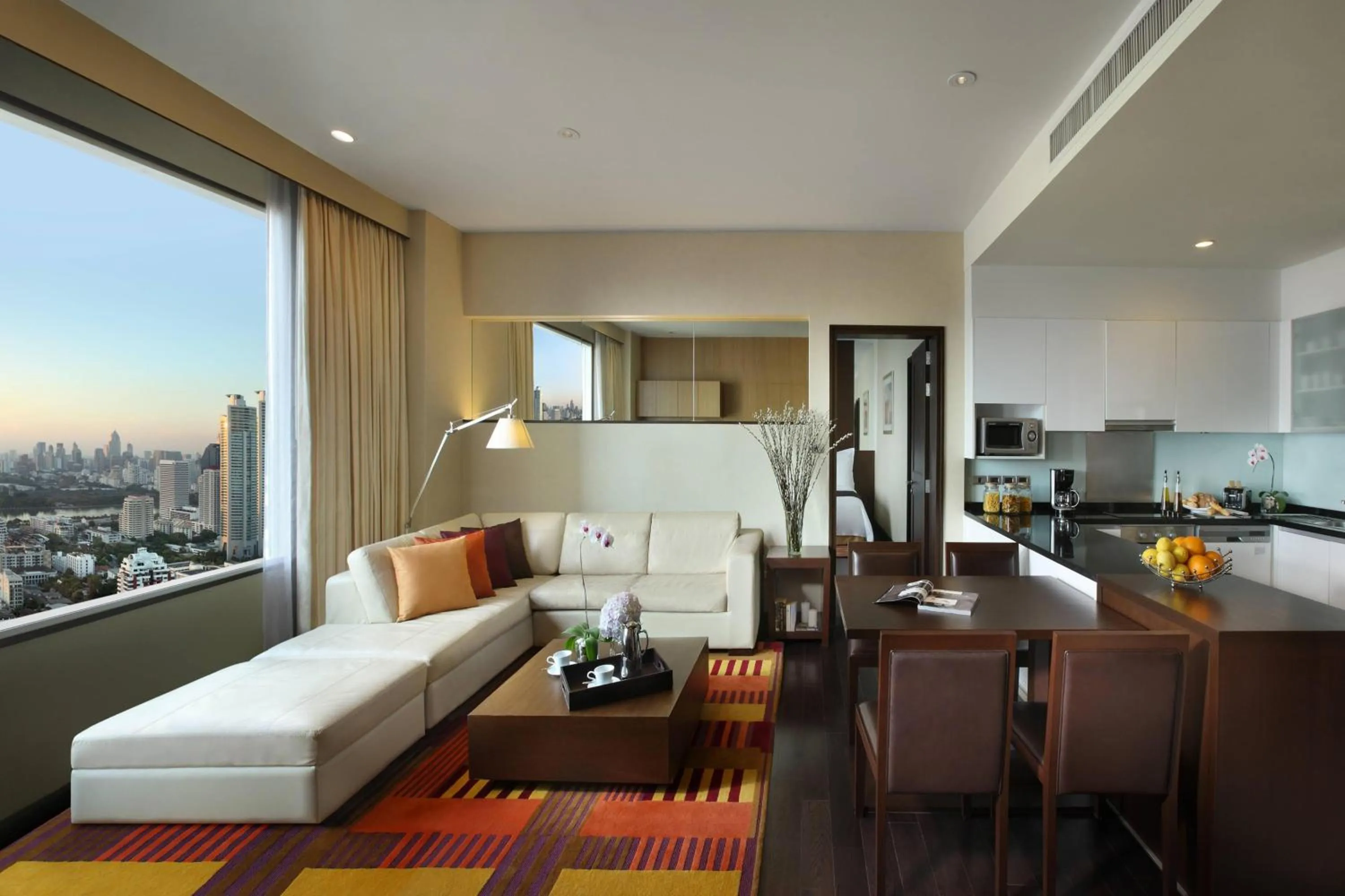 Two-Bedroom Apartment with City View in Marriott Executive Apartments - Sukhumvit Park, Bangkok