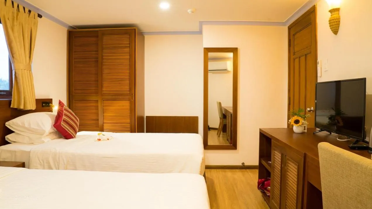Bed in Saigon Mui Ne Resort