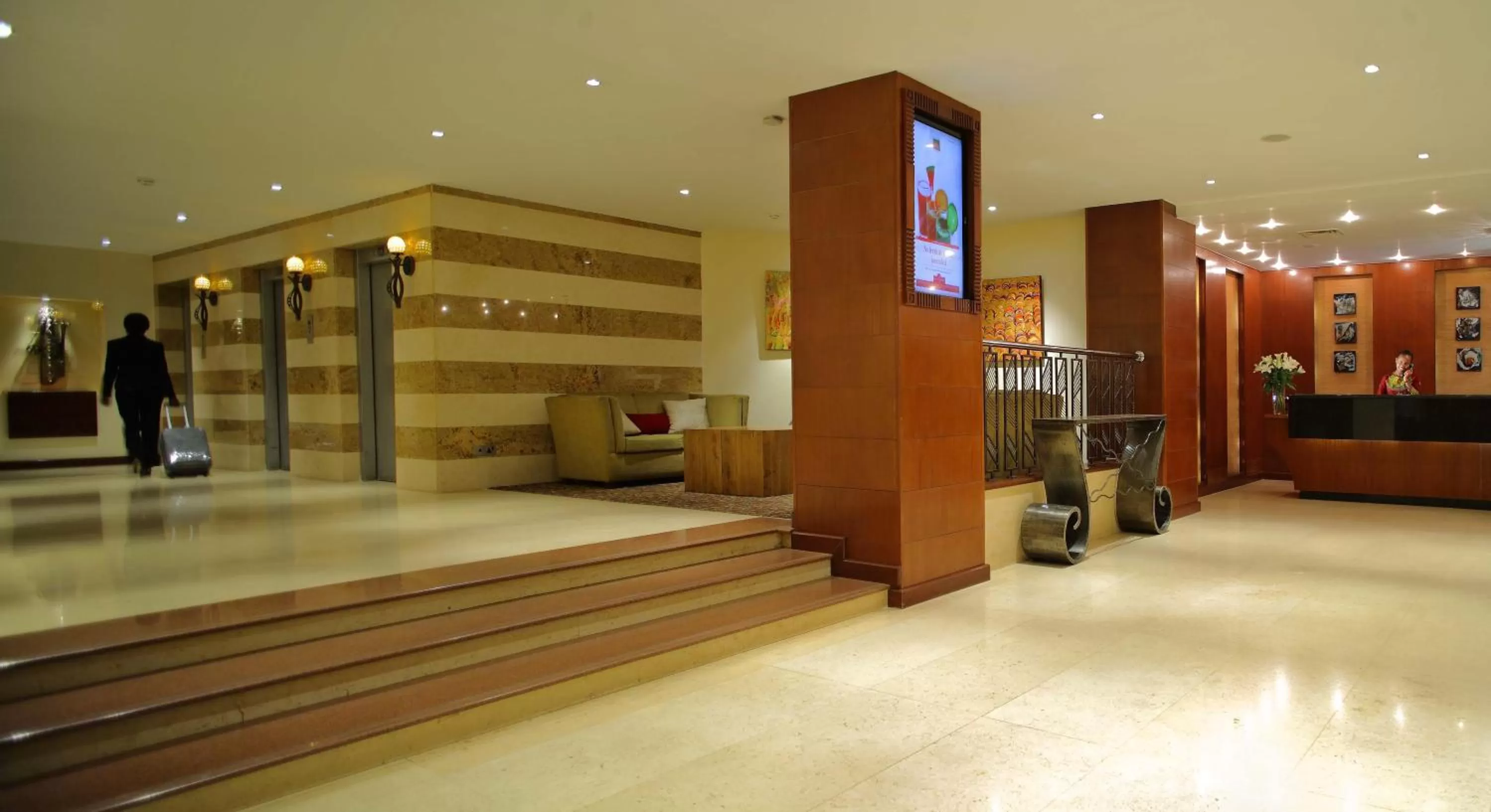 Lobby or reception in Sarova Panafric Hotel