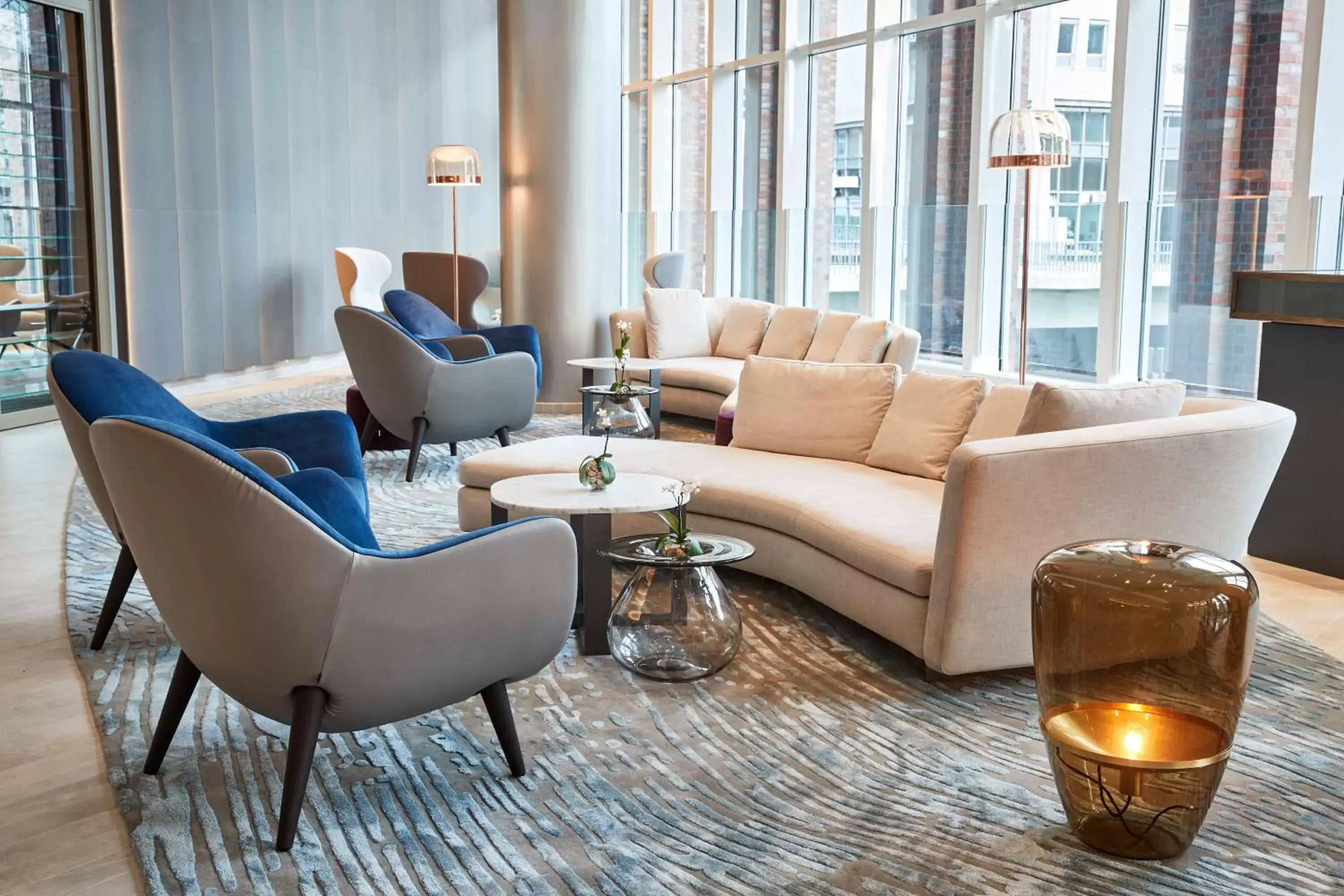 Lobby or reception, Seating Area in Steigenberger Hotel Hamburg