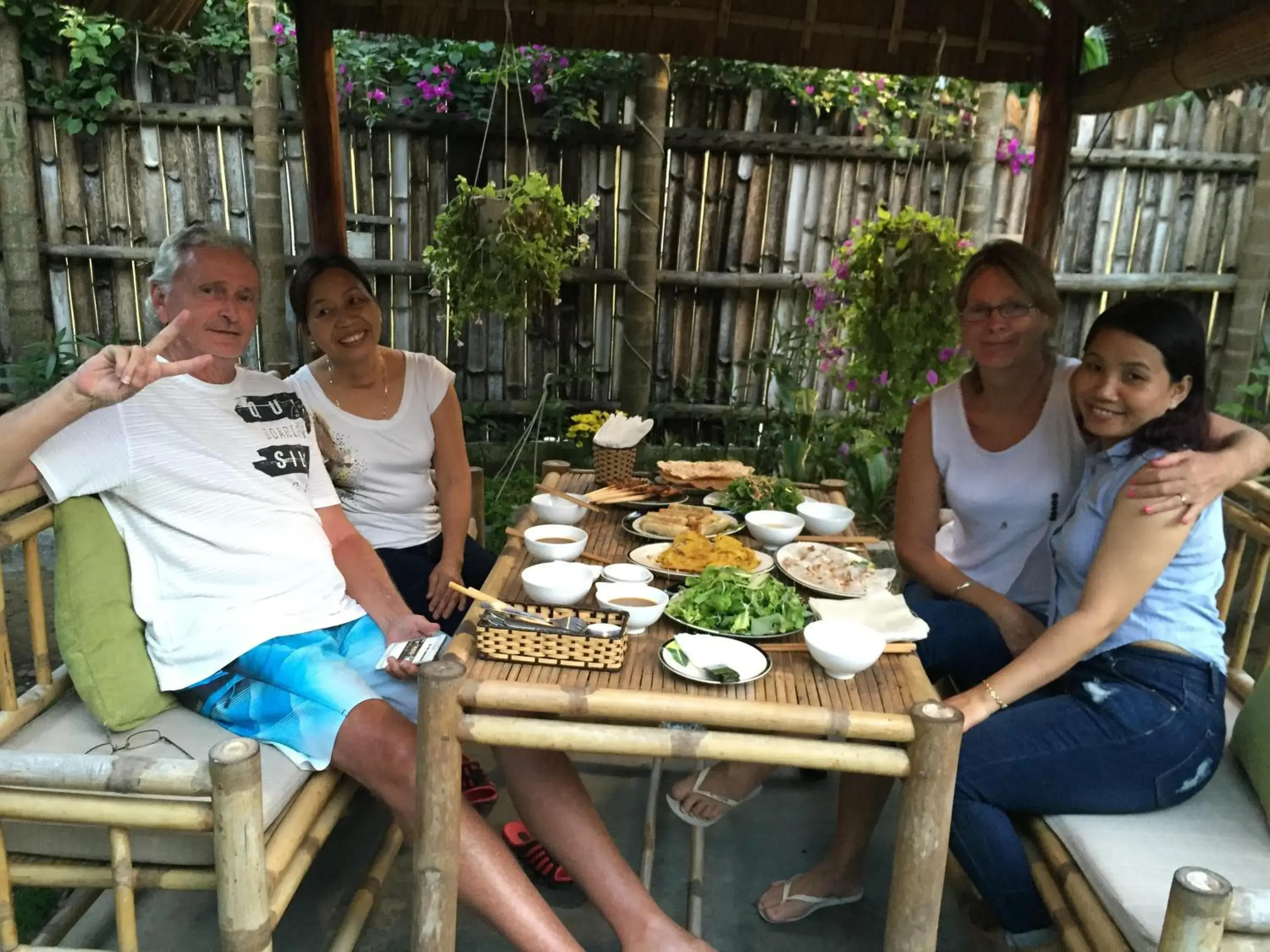 Family in Local Beach Homestay