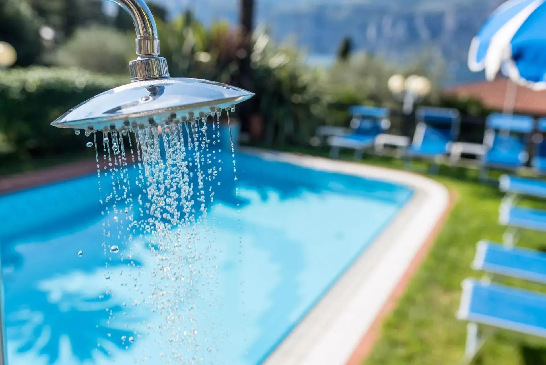 Summer, Swimming Pool in Hotel Cristallo