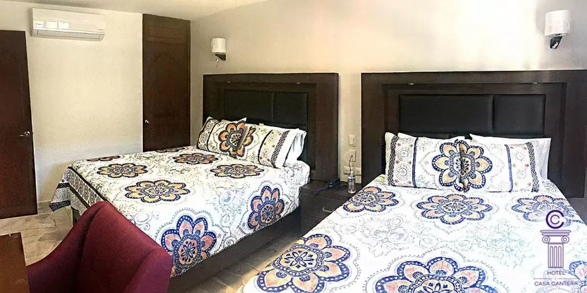 Bed in Hotel Casa Cantera