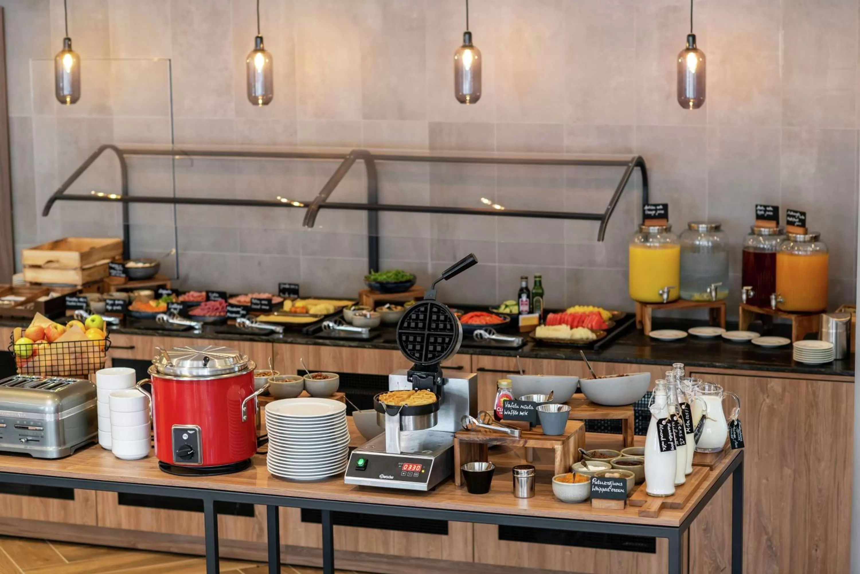 Breakfast in Hilton Garden Inn Riga Old Town