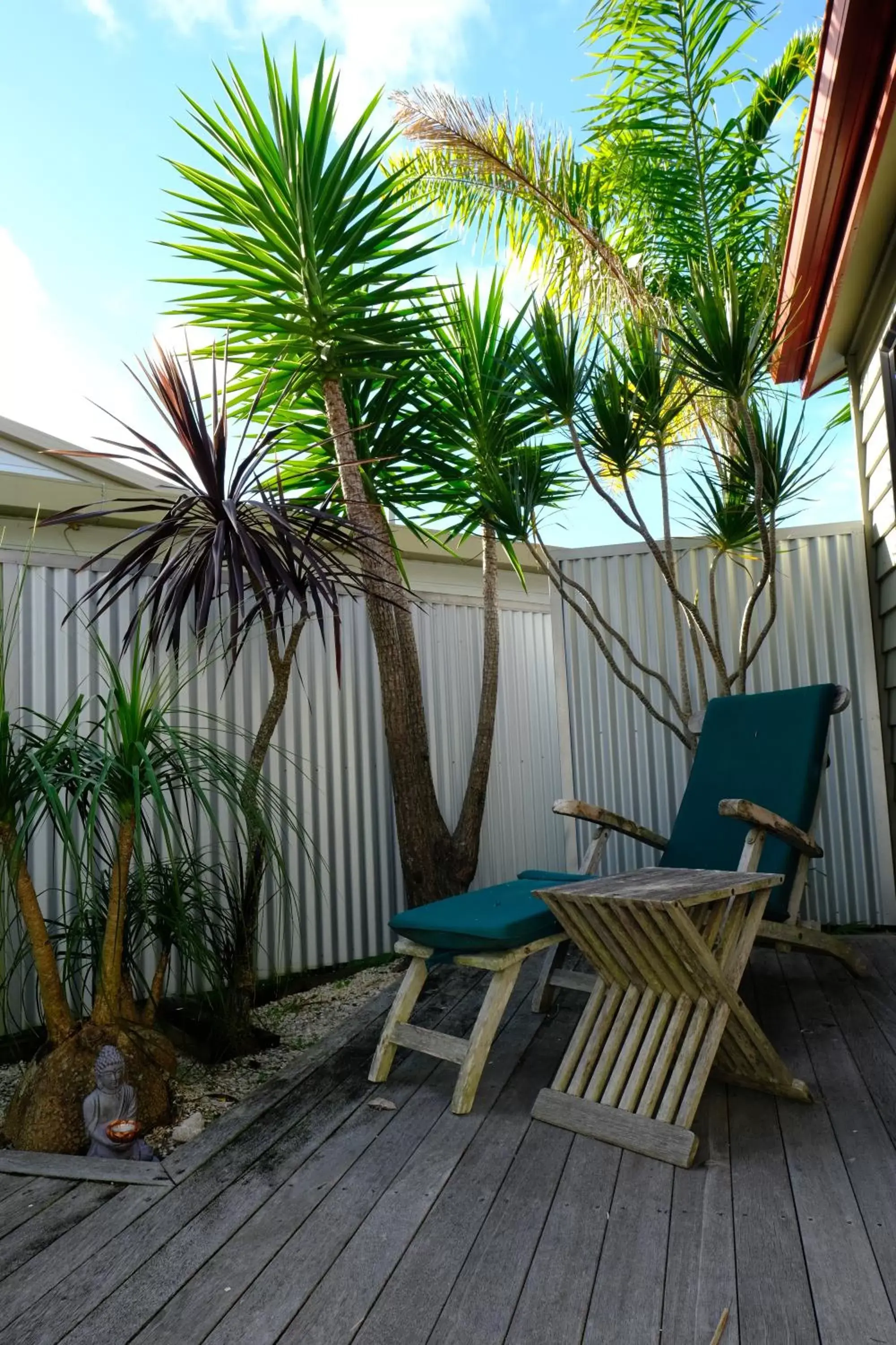 Patio in Tairua Shores Motel