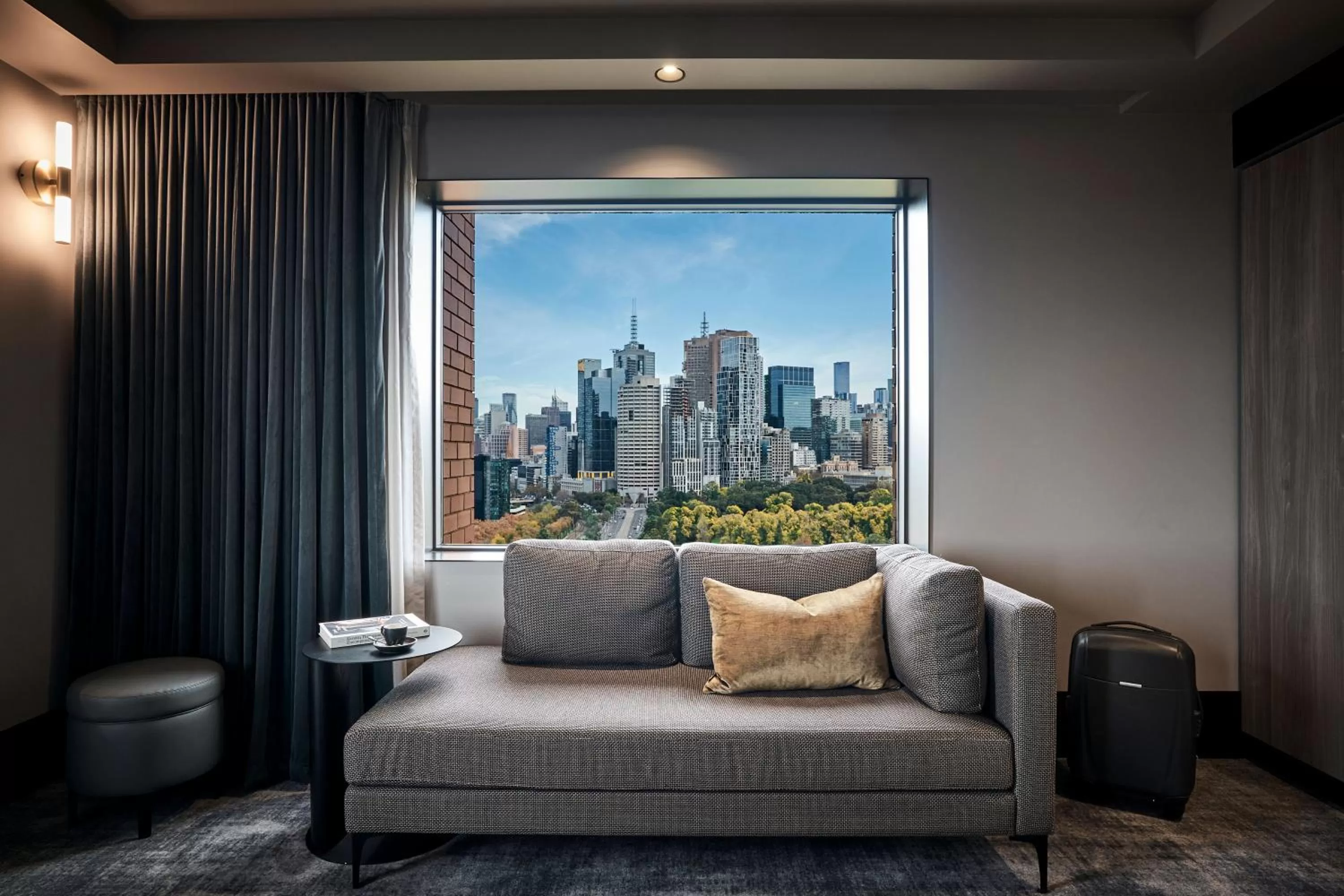 Living room in Pullman Melbourne On the Park