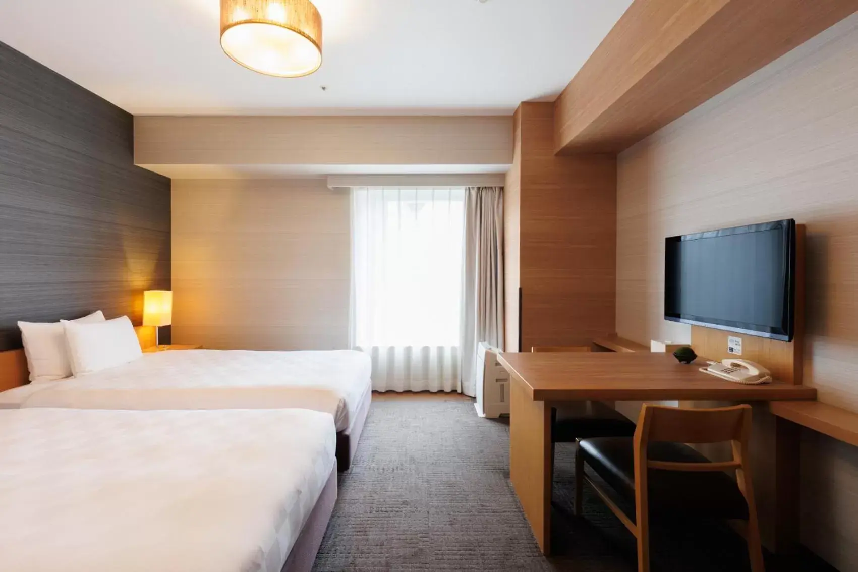 Bed in Hotel Resol Trinity Hakata