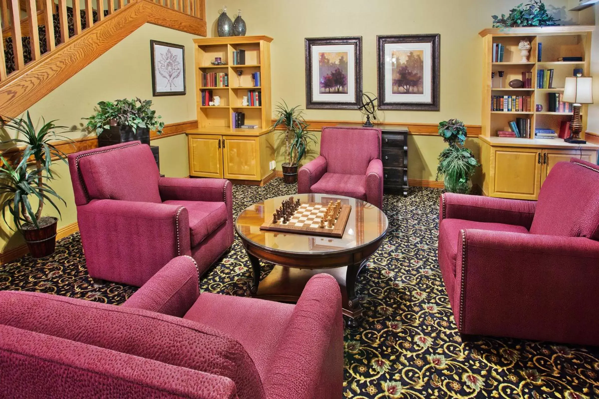 Lobby or reception, Seating Area in AmericInn by Wyndham Kearney