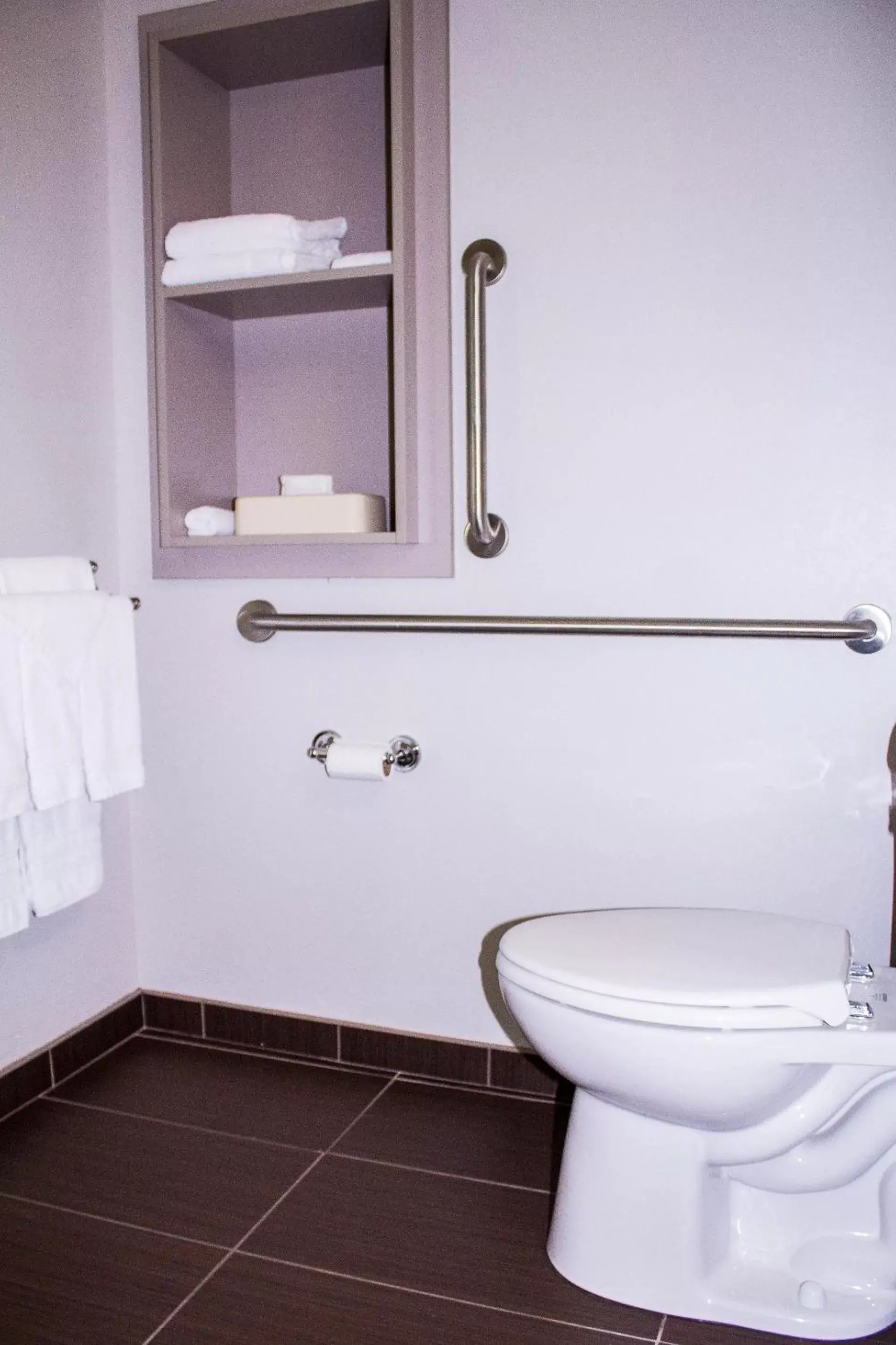 Toilet, Bathroom in Microtel Inn & Suites by Wyndham - Penn Yan