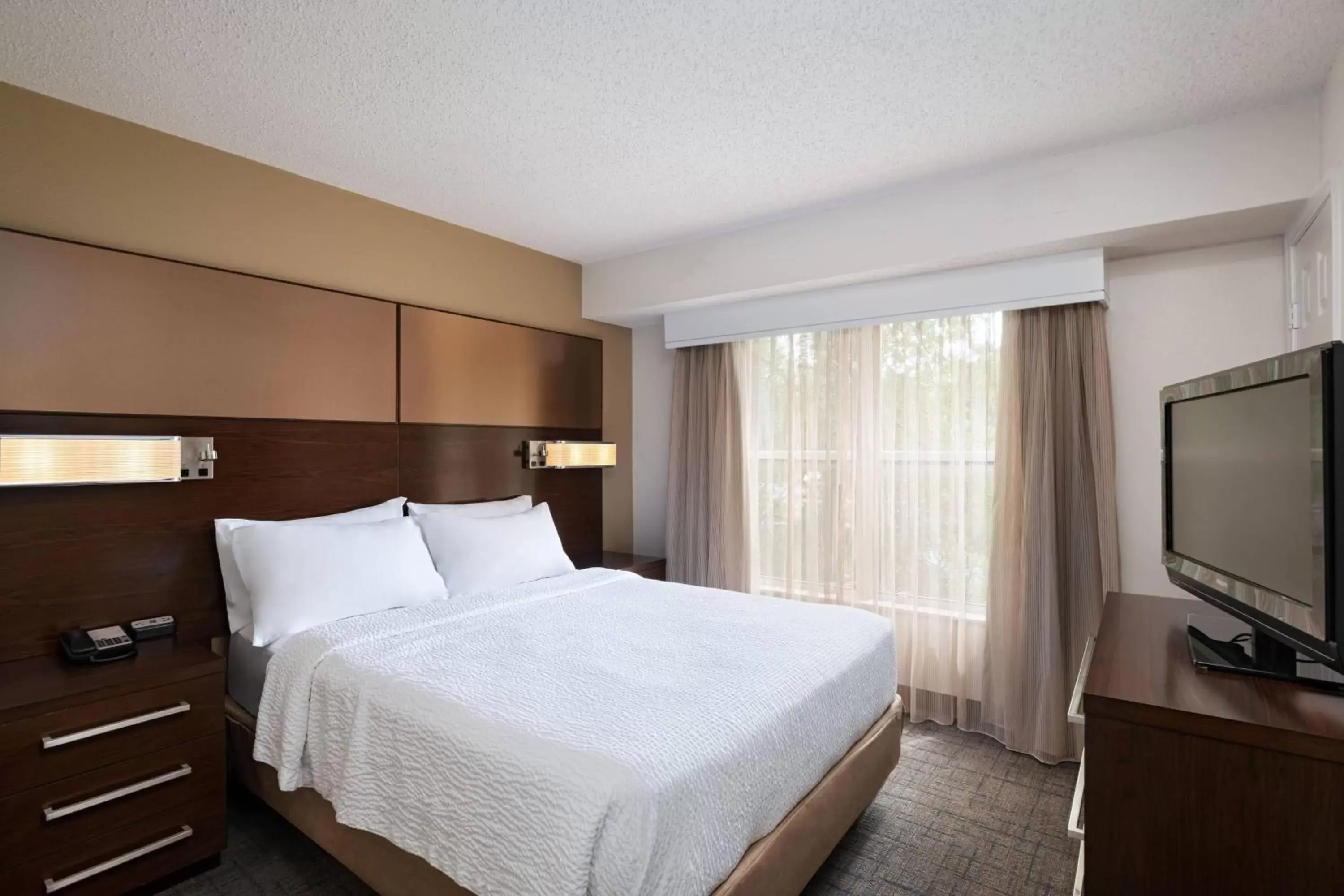 Bedroom, Bed in Residence Inn by Marriott Austin The Domain Area