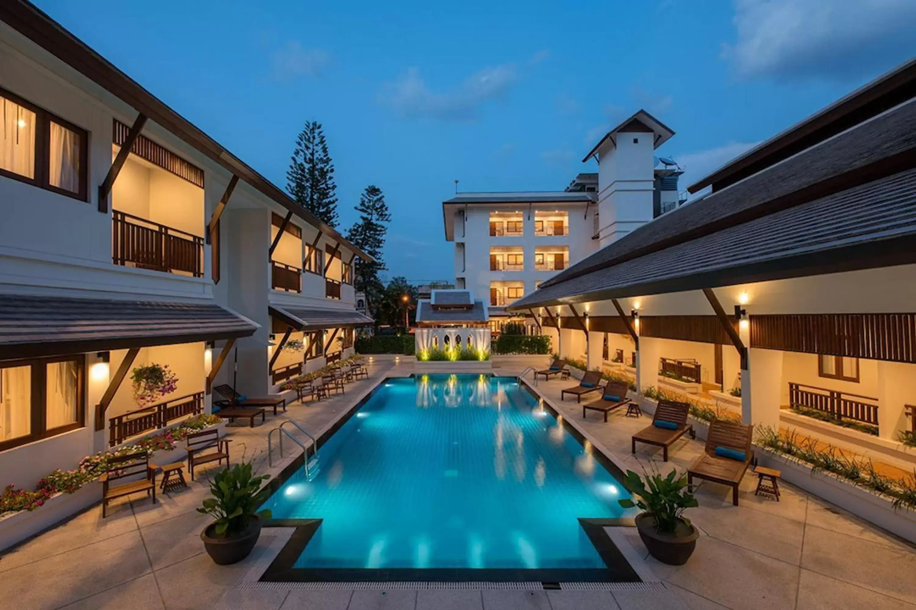 Pool view, Swimming Pool in Villa Sanpakoi