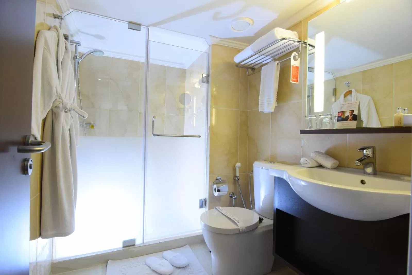 Bathroom in Ramada by Wyndham Downtown Beirut