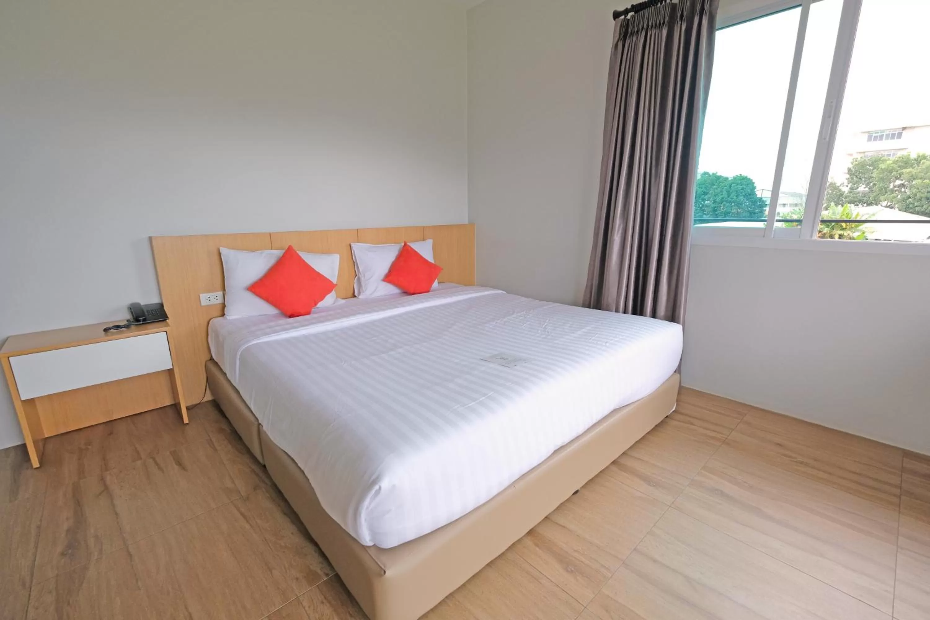 Bed in Sleeping Tree Hotel