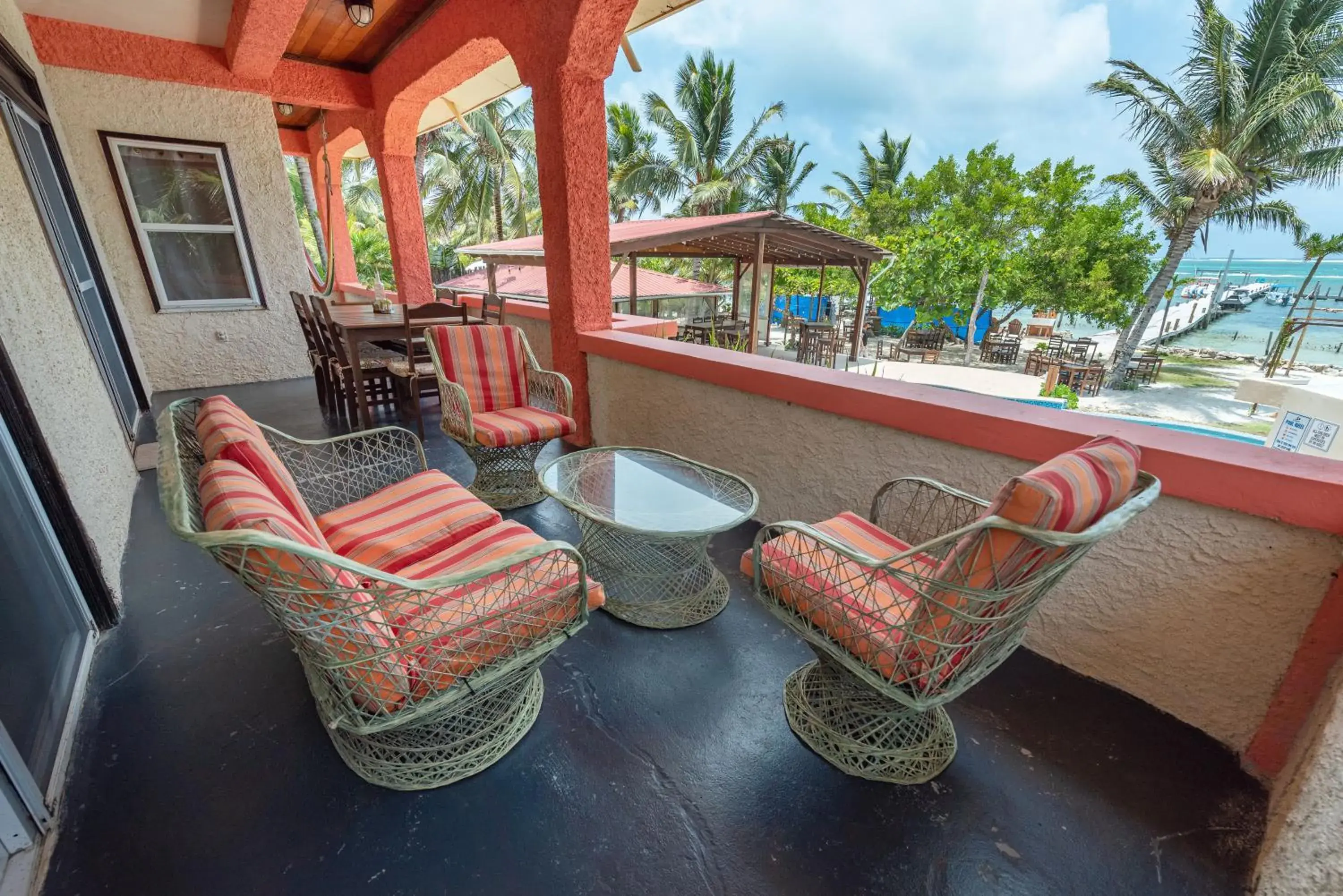 View (from property/room) in Bella Vista Resort Belize