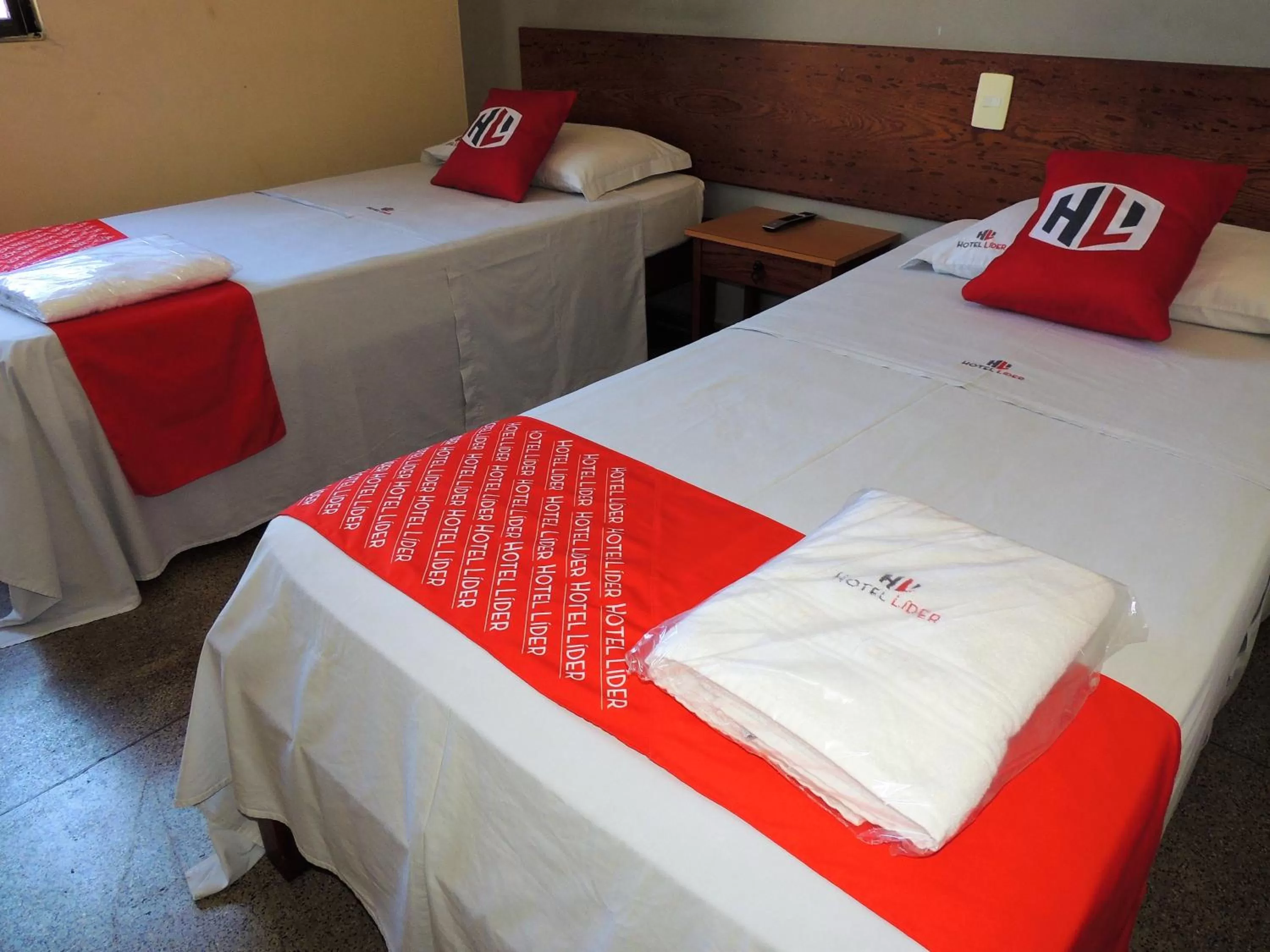 Bedroom, Bed in Hotel Líder