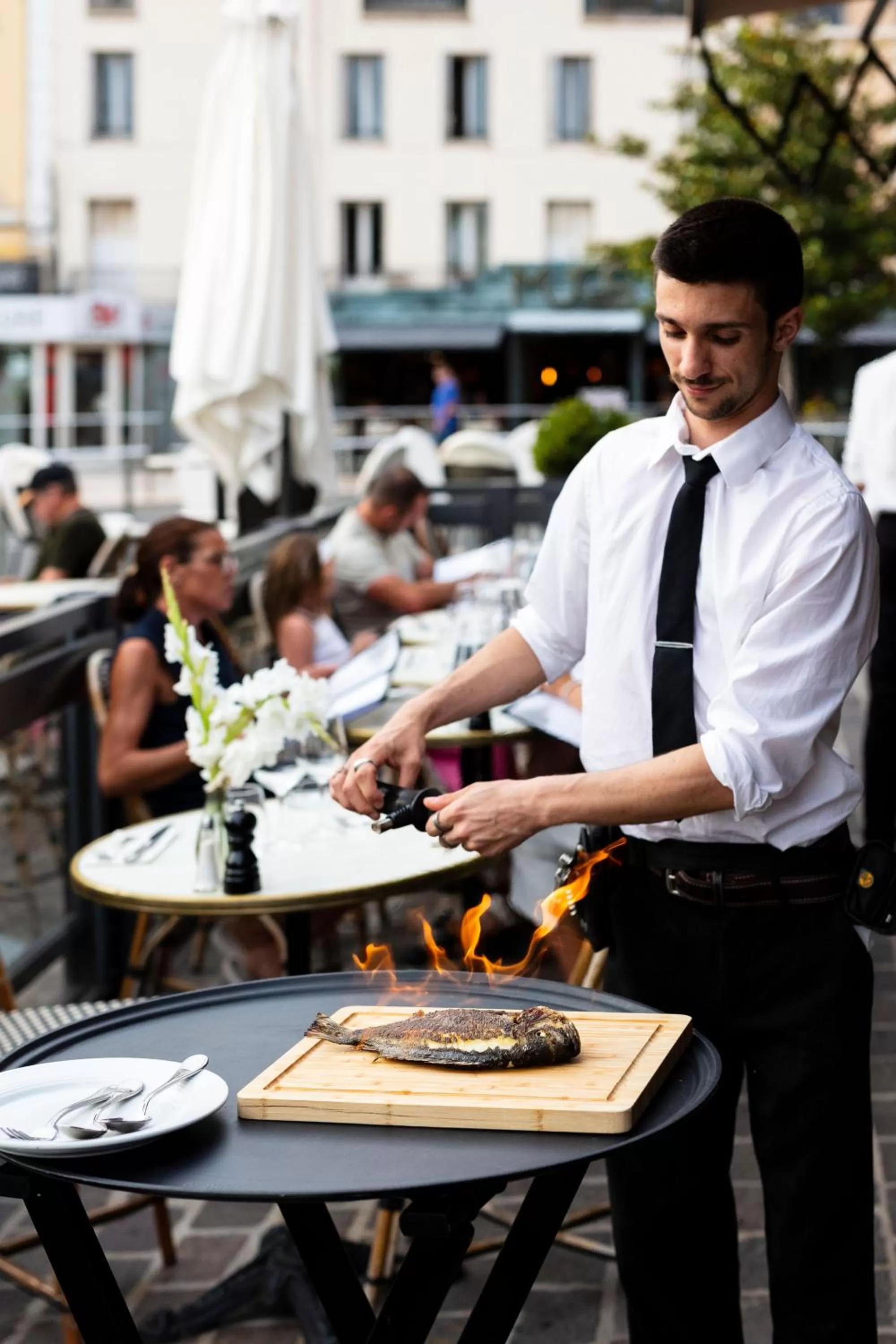 Restaurant/places to eat in Hôtel Restaurant le Touring - Teritoria