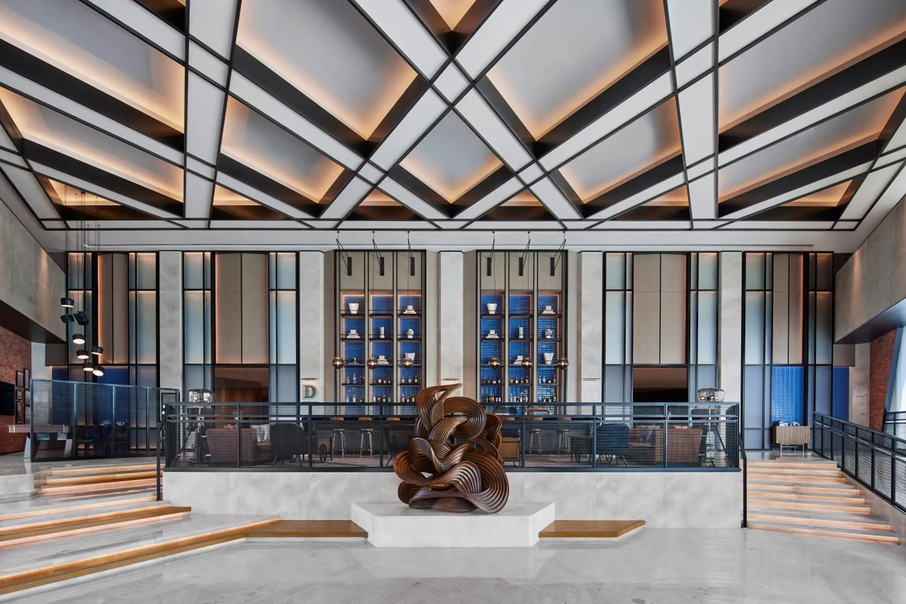 Lobby or reception, Lobby/Reception in Four Points by Sheraton Shenzhen Bao'an